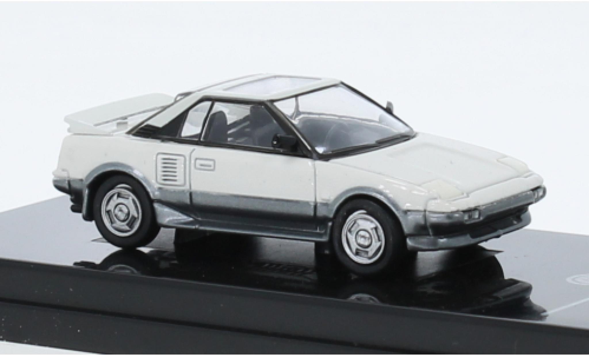 Toyota MR 1/64 Para64 2 bianco/d 1985 modellino in miniatura