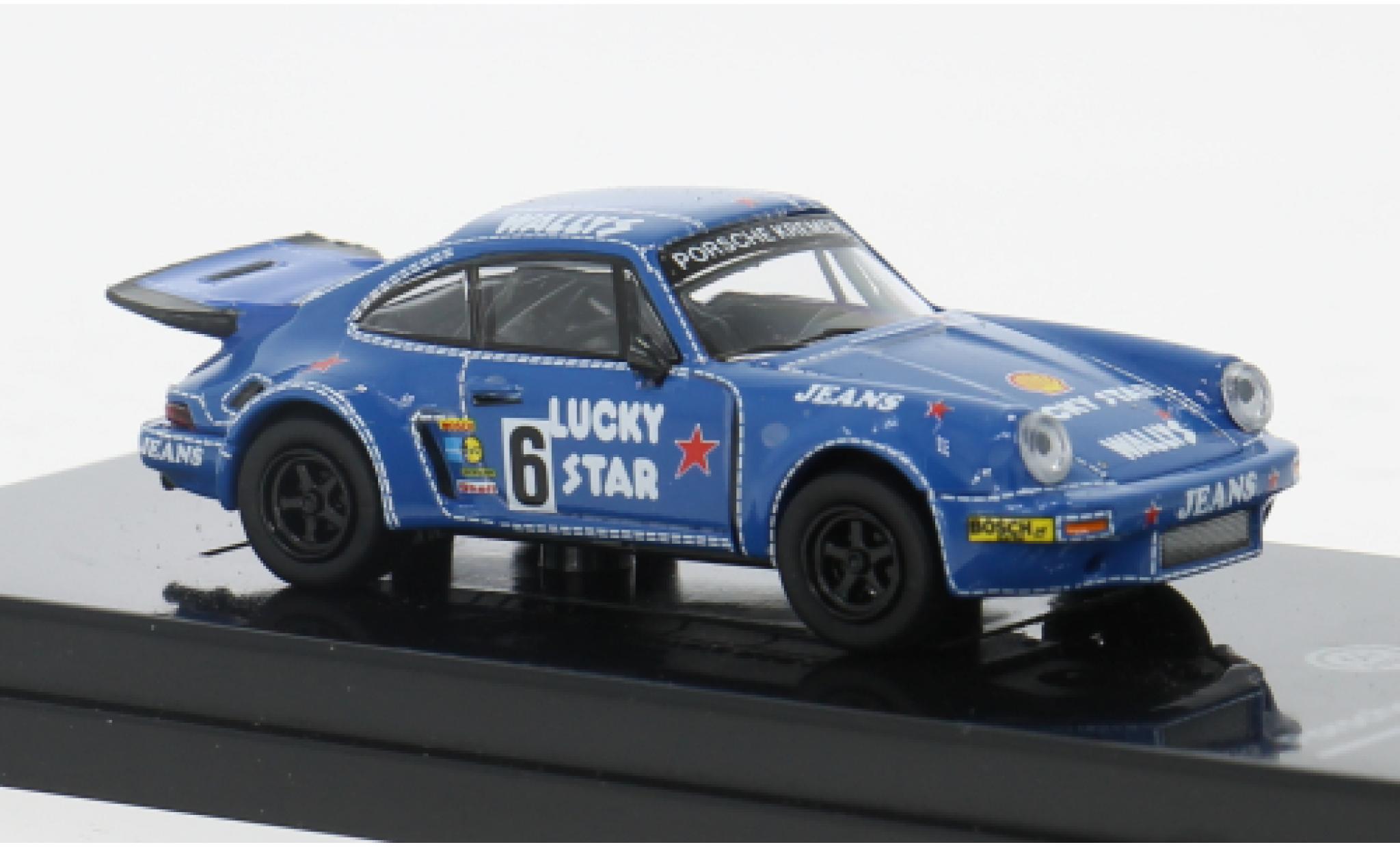 Porsche 930 RSR 1/64 Para64 911 Carrera 3.0 1975 Wallys Jeans #6 1:64 modellino in miniatura