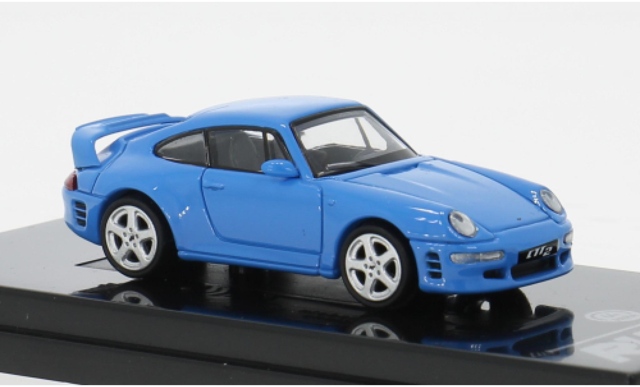 Ruf CTR 1/64 Para64 Porsche 911 2 blau 1995 1:64 modellino in miniatura