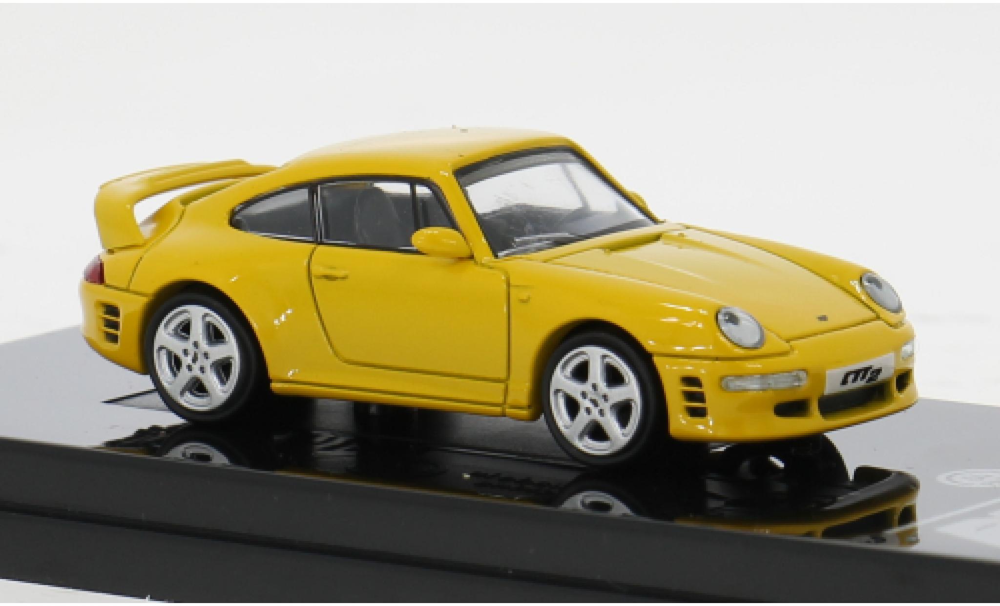 Ruf CTR 1/64 Para64 Porsche 911 2 gelb 1:64 modellino in miniatura