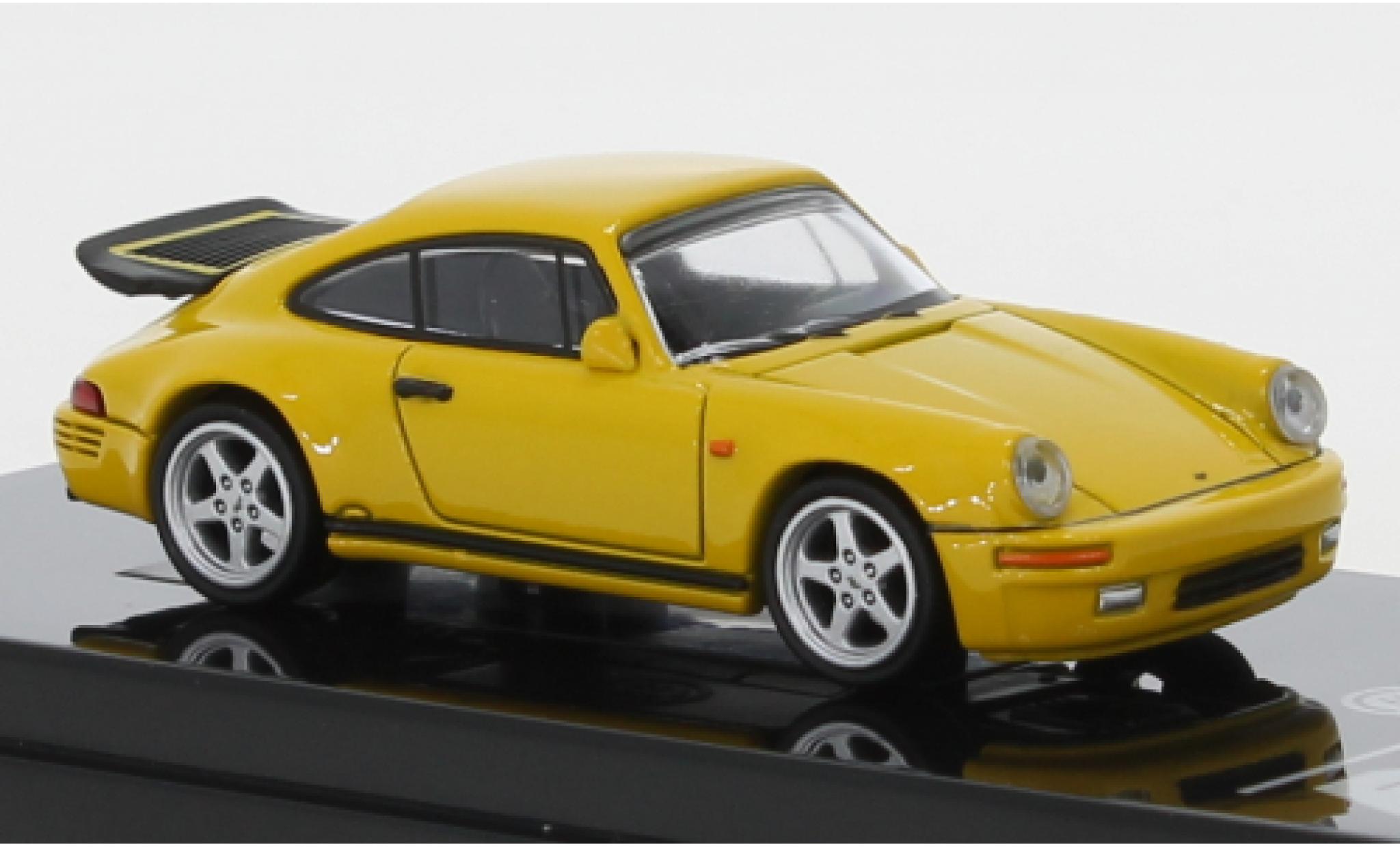 Ruf CTR 1/64 Para64 giallo 1987 Basis: Porsche 911 Carrera 3.2 (964) modellino in miniatura