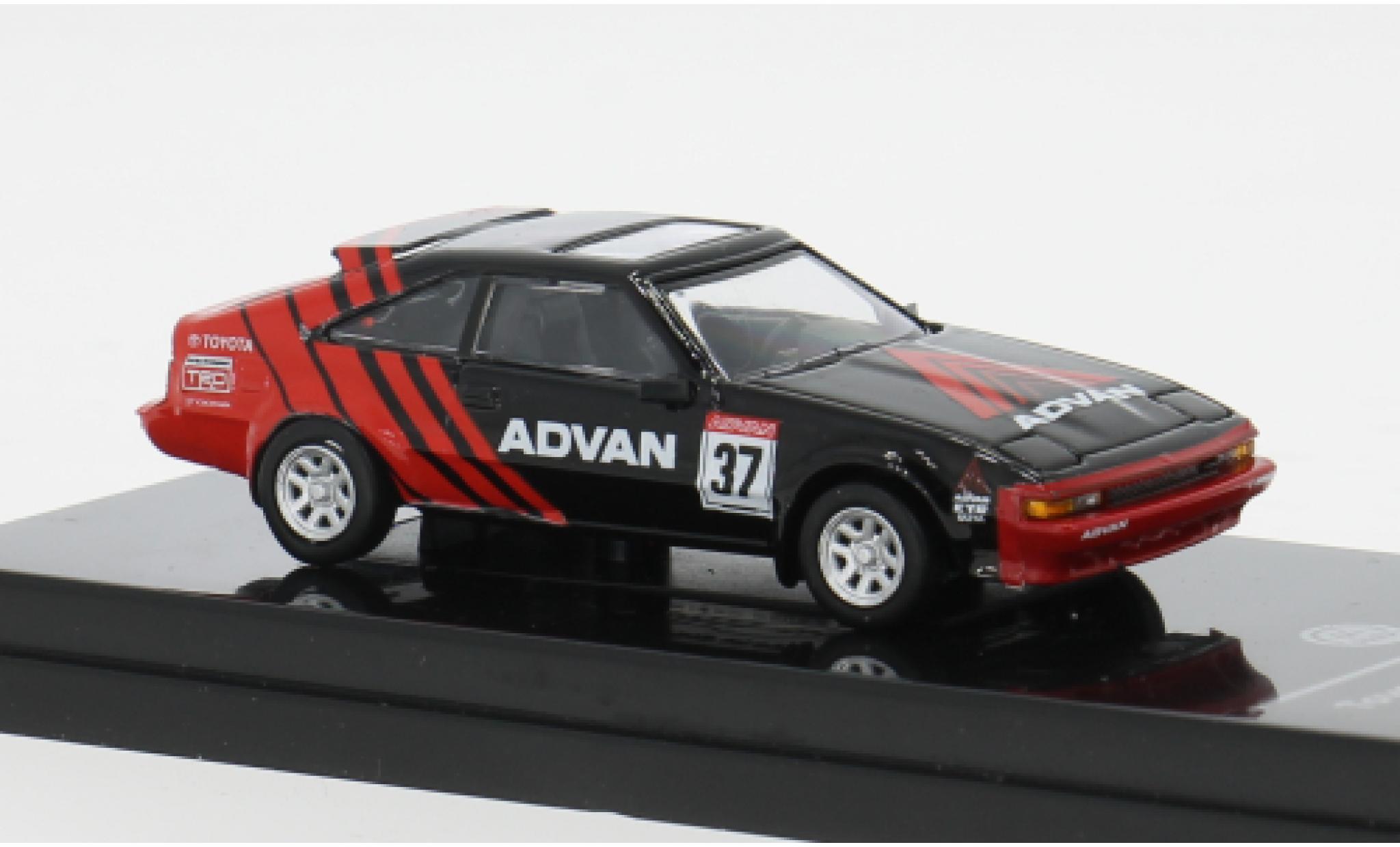 Toyota Celica 1/64 Para64 Supra schwarz/rot 1984 1:64 modellino in miniatura