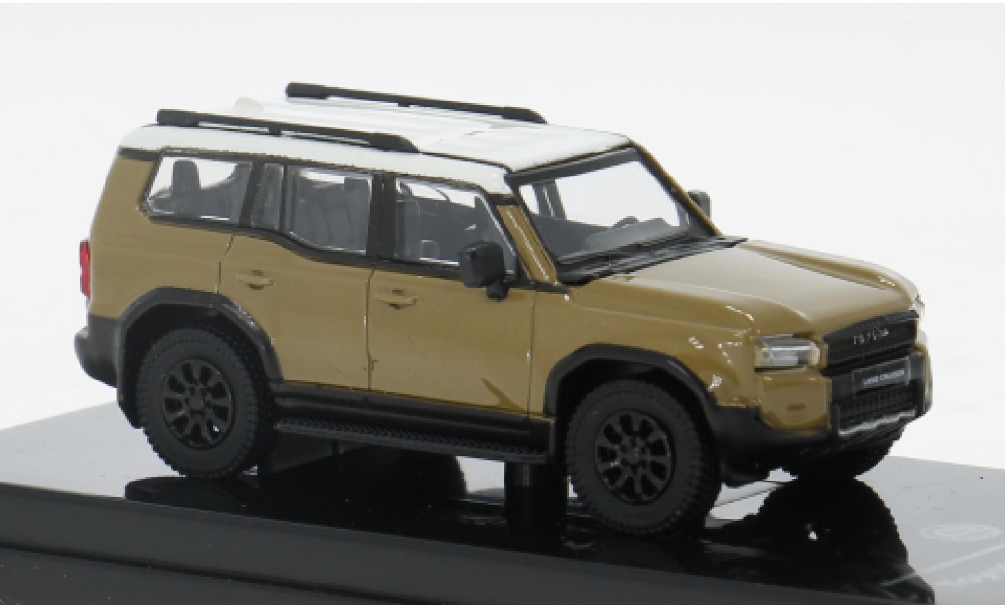 Toyota Land Cruiser 1/64 Para64 250 braun/weiss 2024 1:64 modellino in miniatura