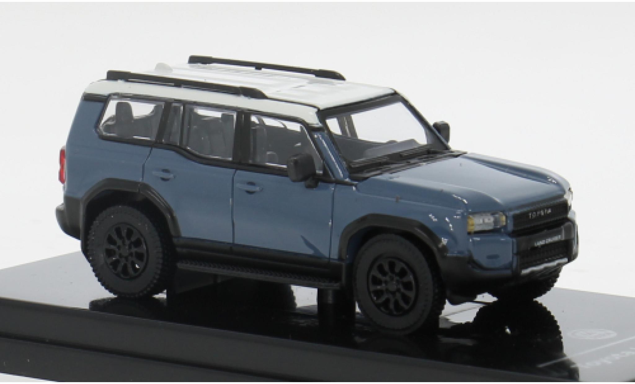 Toyota Land Cruiser 1/64 Para64 250 blau/weiss 2024 1:64 modellino in miniatura