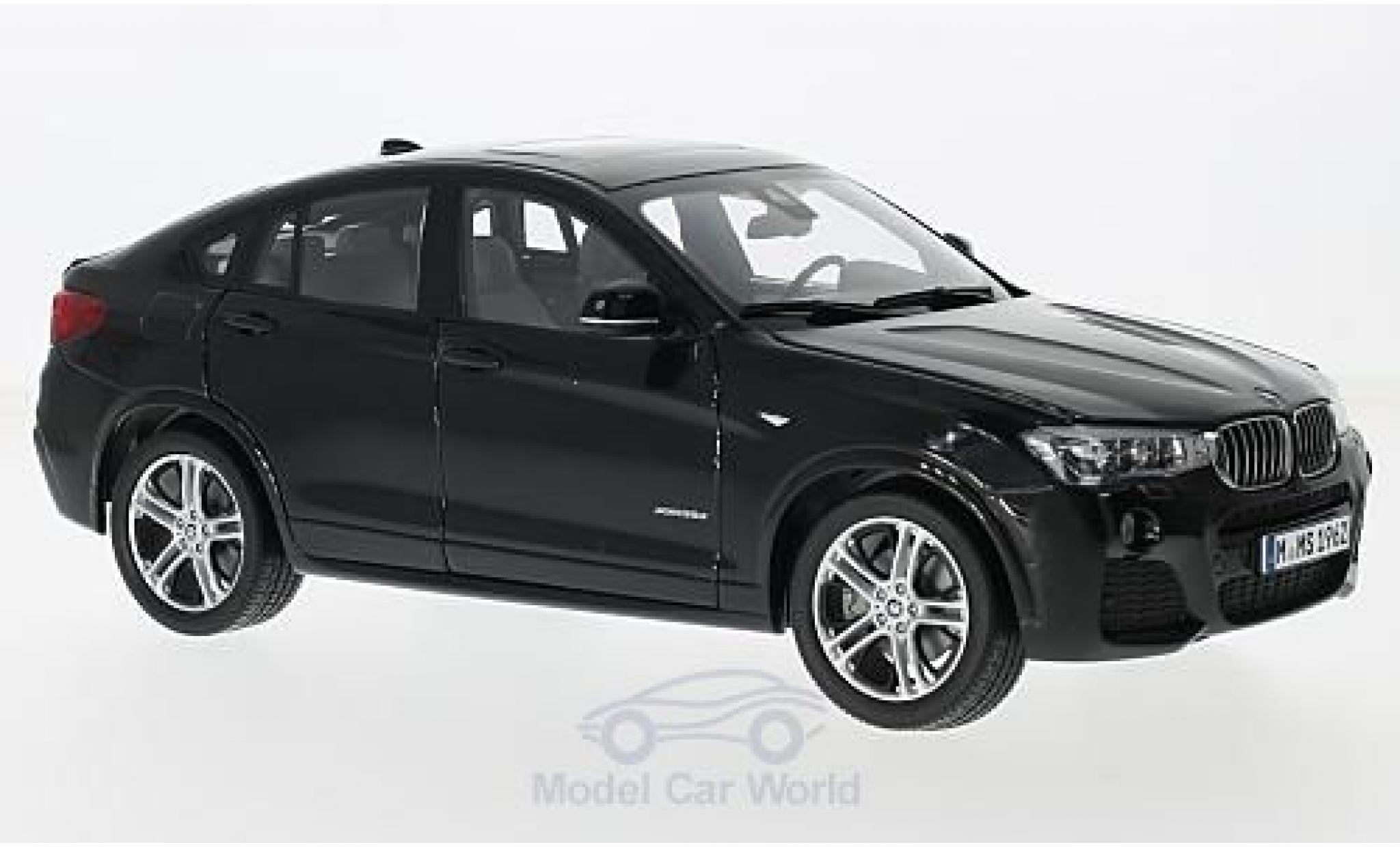 Bmw X4 F26 1/18 Paragon (F26) metallico nero modellino in miniatura