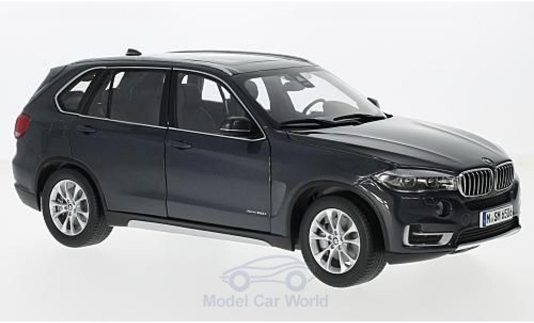 Bmw X5 F15 1/18 Paragon (F15) metallico grigio modellino in miniatura