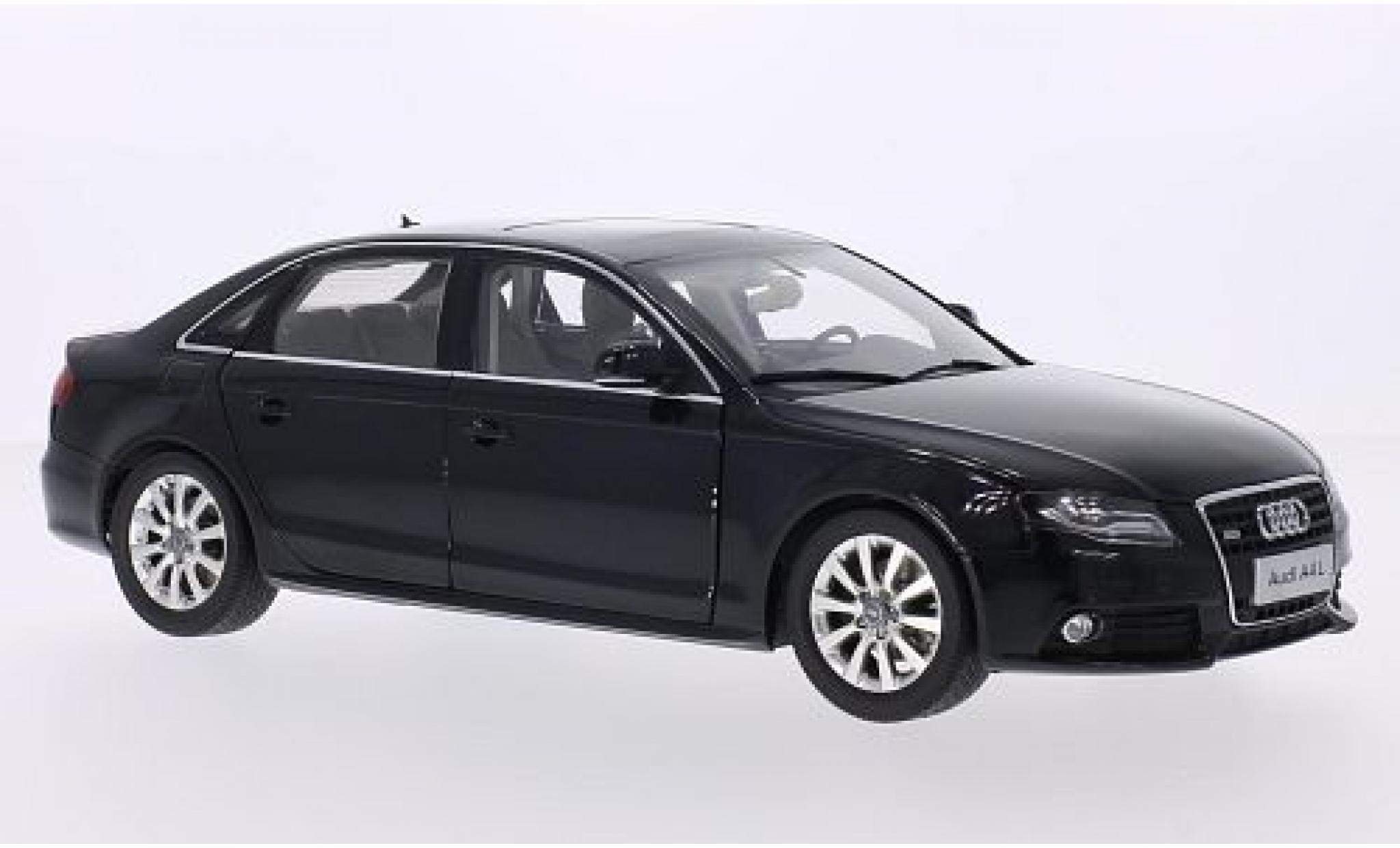Audi A4 1/18 Paudi L (B8) metallico nero 2011 modellino in miniatura