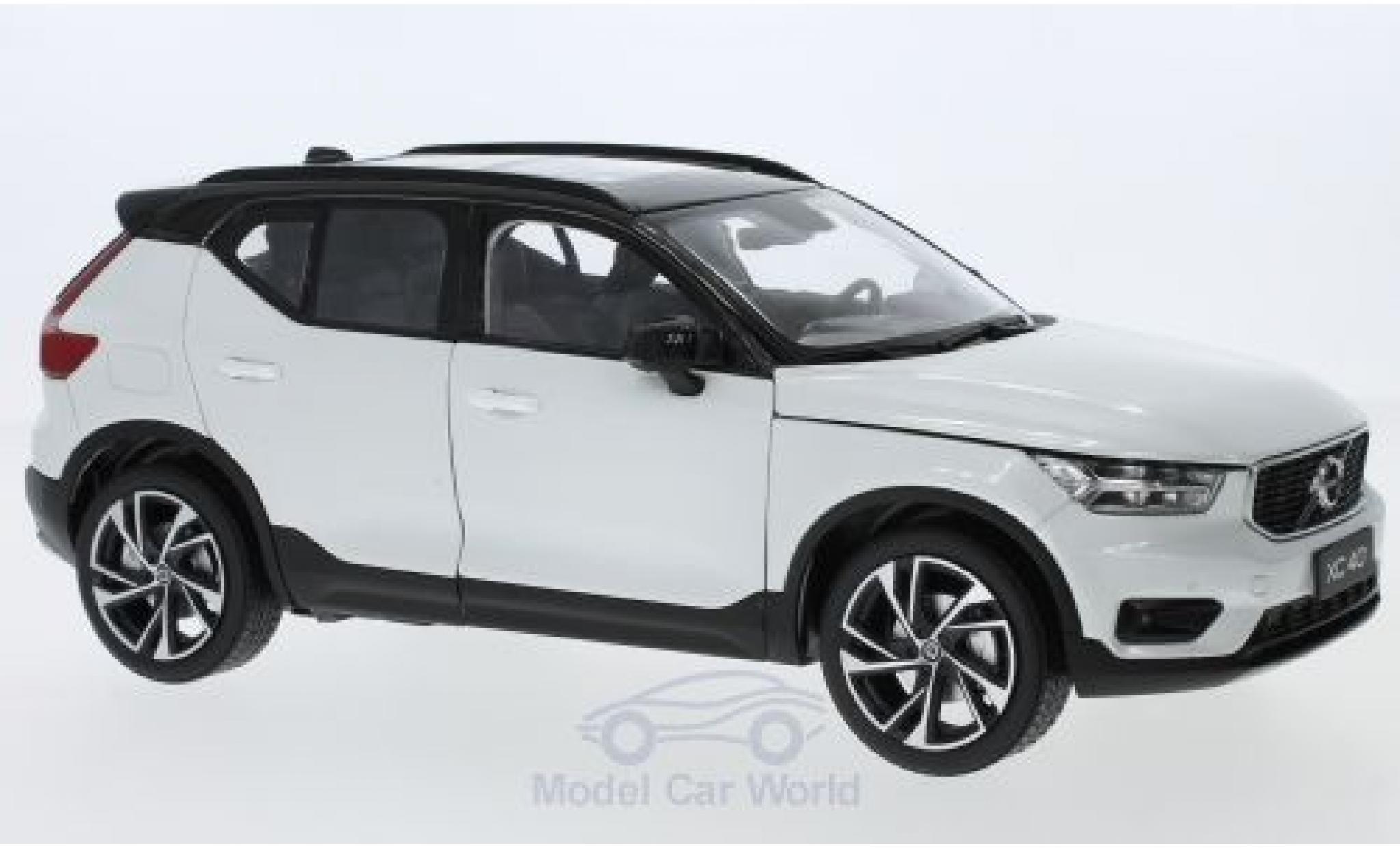 Volvo XC 1/18 Paudi 40 bianco 2018 modellino in miniatura