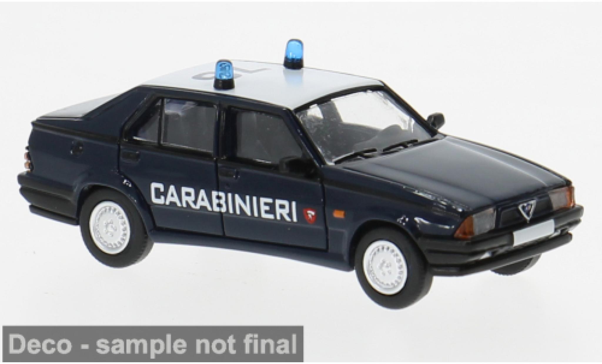 Alfa Romeo 75 PCX87 1988 Carabinieri 1:87 modellino in miniatura