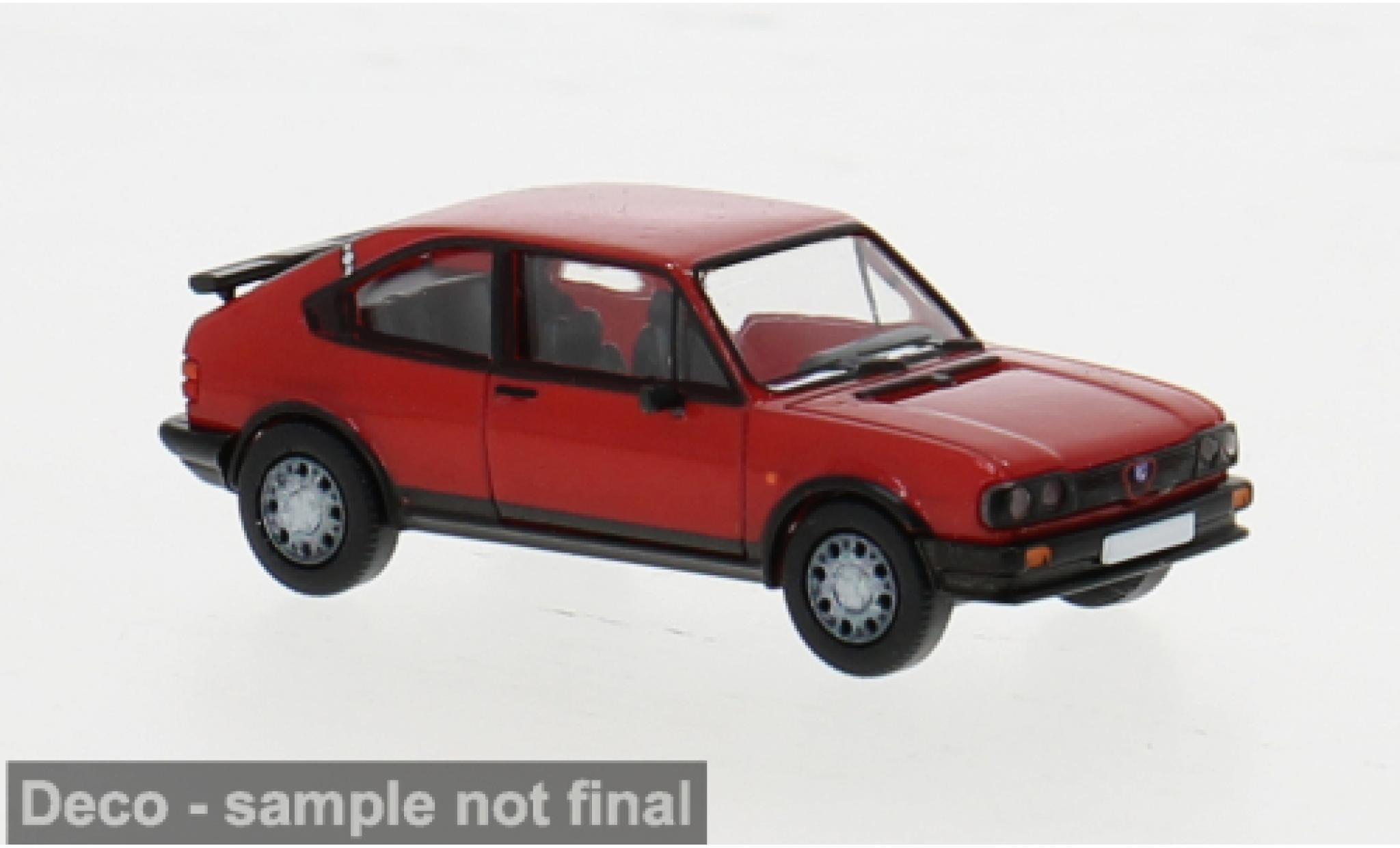 Alfa Romeo Alfasud 1/87 PCX87 rot 1980 1:87 modellino in miniatura