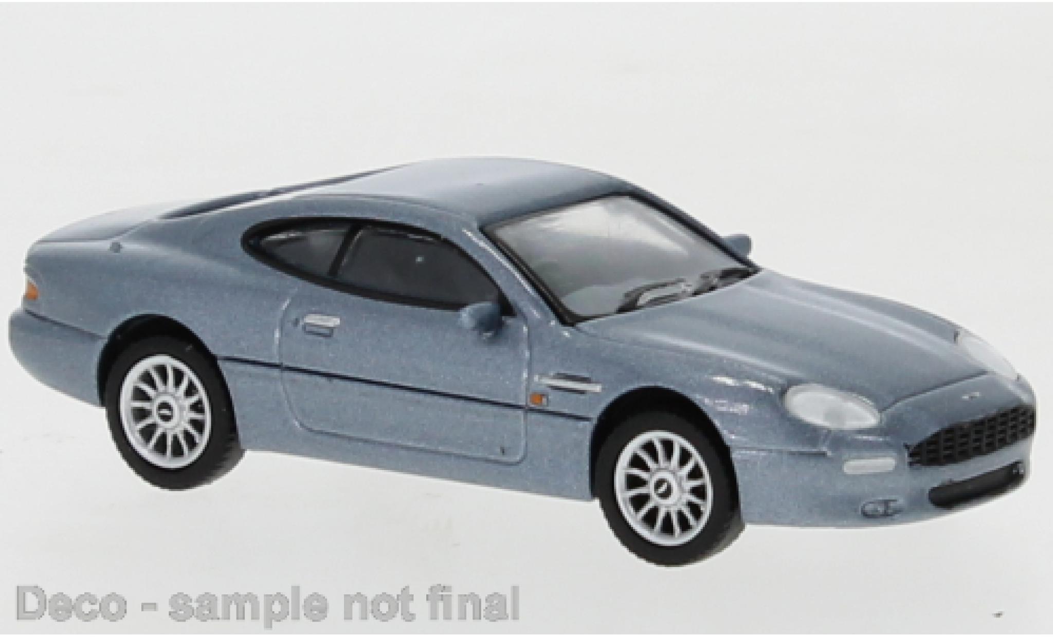 Aston Martin DB7 1/87 PCX87 Coupe metallico blu 1994 modellino in miniatura