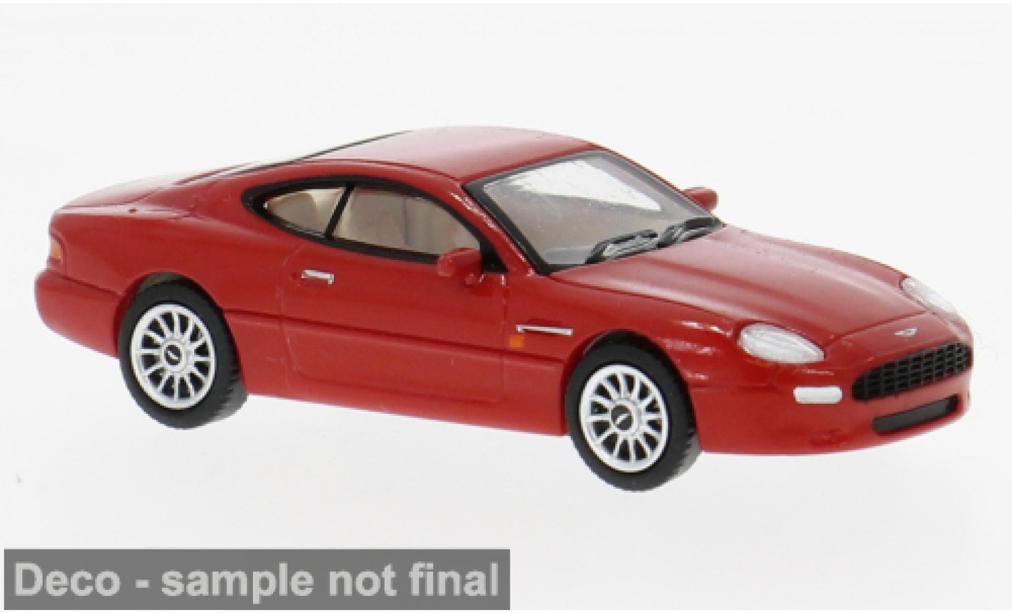 Aston Martin DB7 1/87 PCX87 Coupe rot 1994 1:87 modellino in miniatura