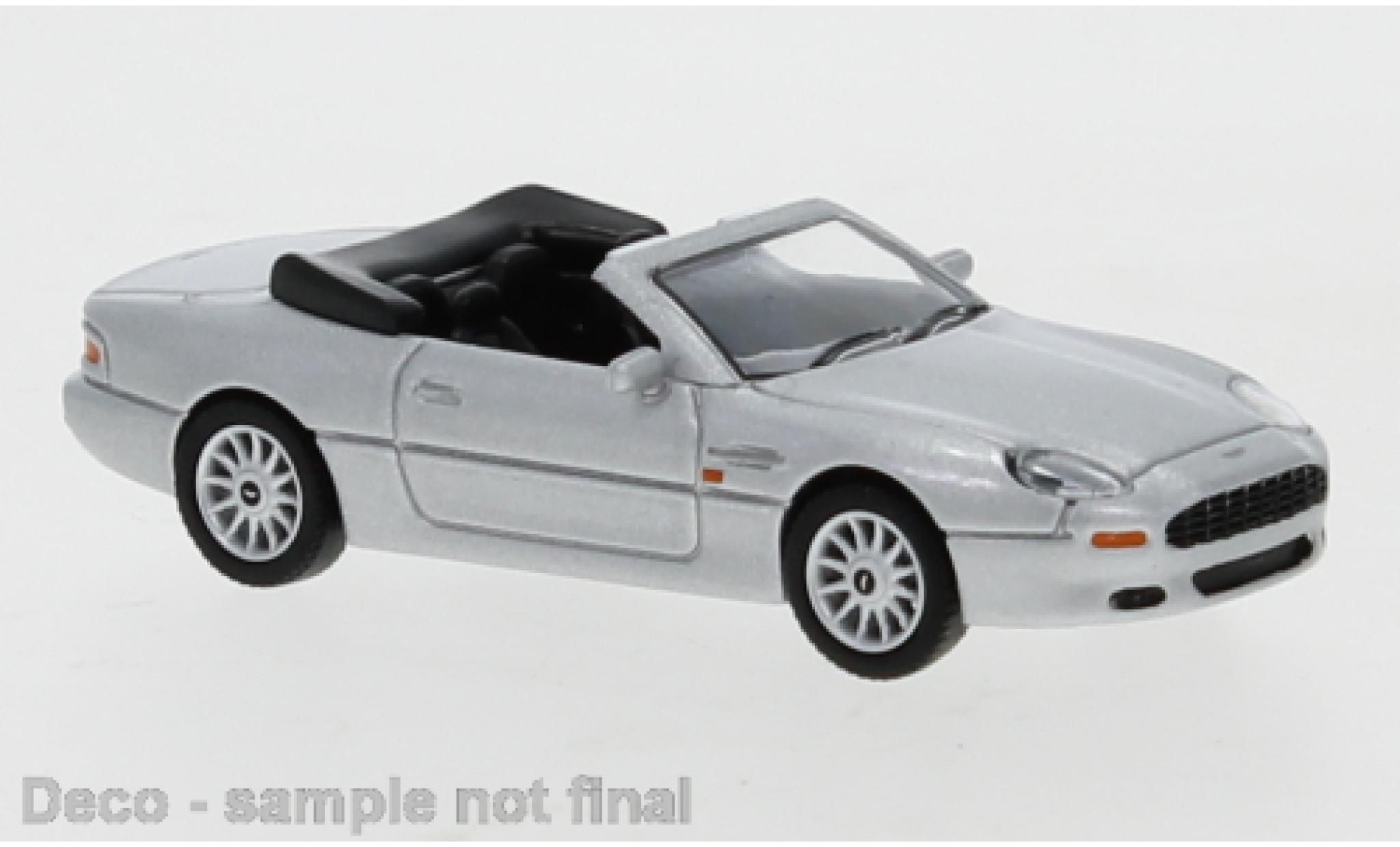 Aston Martin DB7 1/87 PCX87 Volante grigio RHD 1994 modellino in miniatura