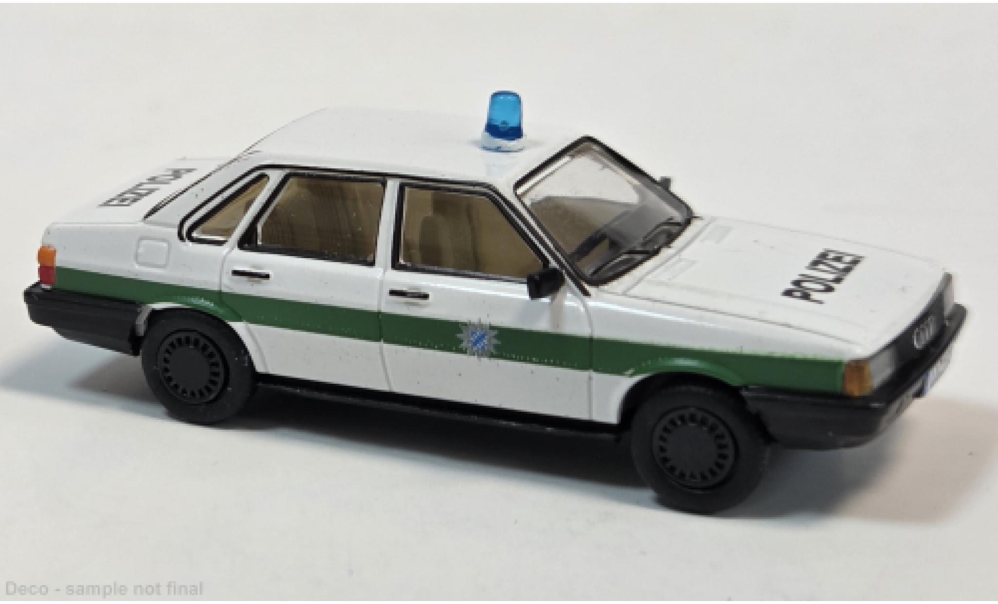 Audi 80 1/87 PCX87 B2 (Typ 85) Polizei 1984 1:87 modellino in miniatura