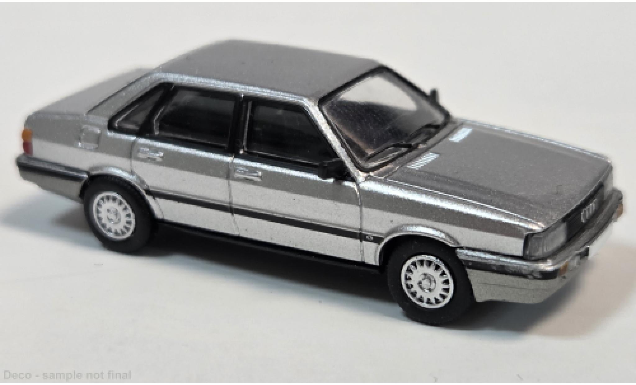 Audi 90 1/87 PCX87 silber 1984 1:87 modellino in miniatura