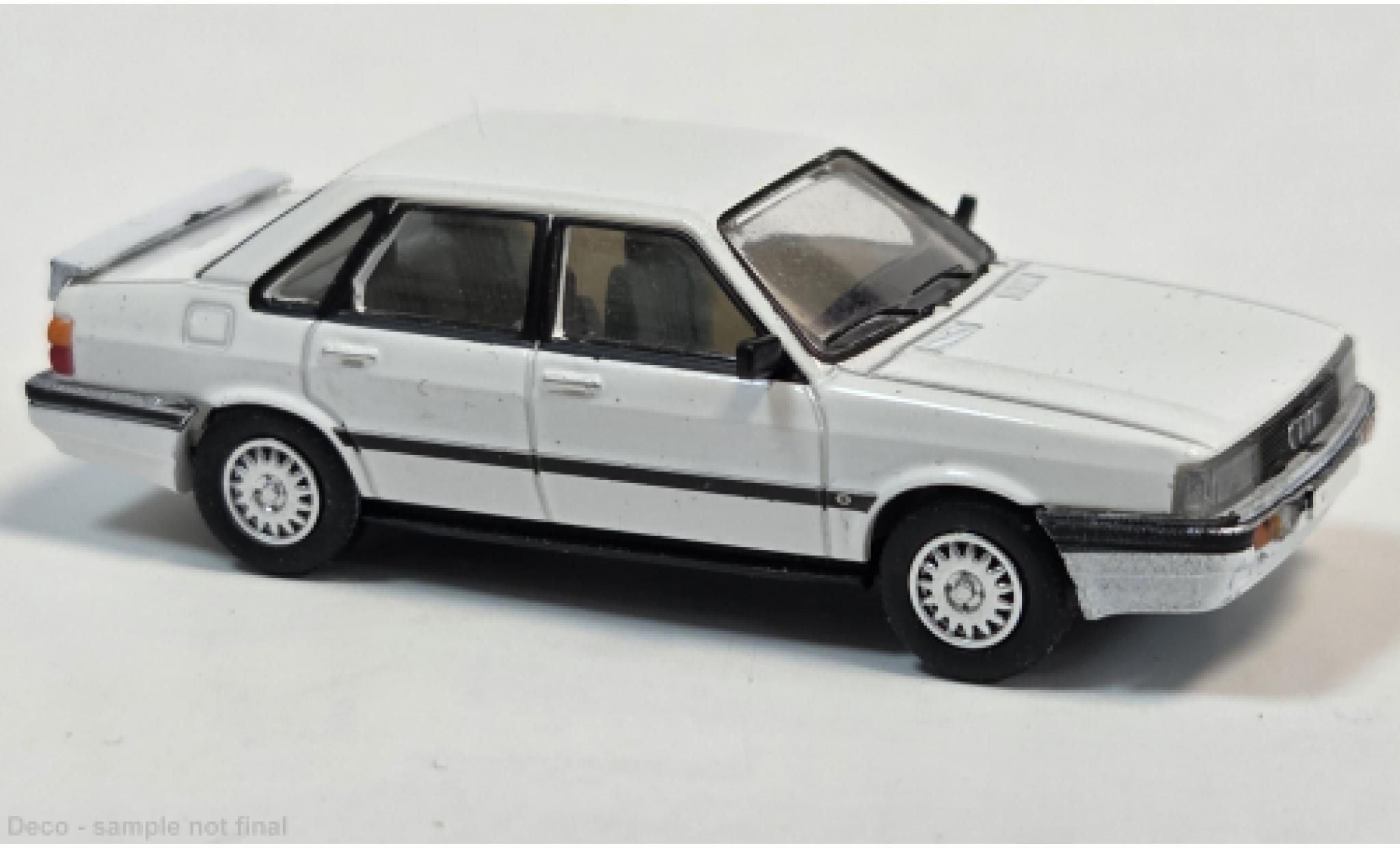 Audi 90 1/87 PCX87 weiss 1984 1:87 modellino in miniatura