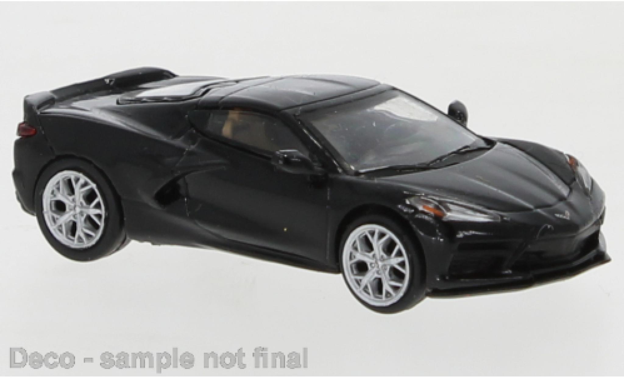 Chevrolet Corvette 1/87 PCX87 C8 nero 2020 modellino in miniatura