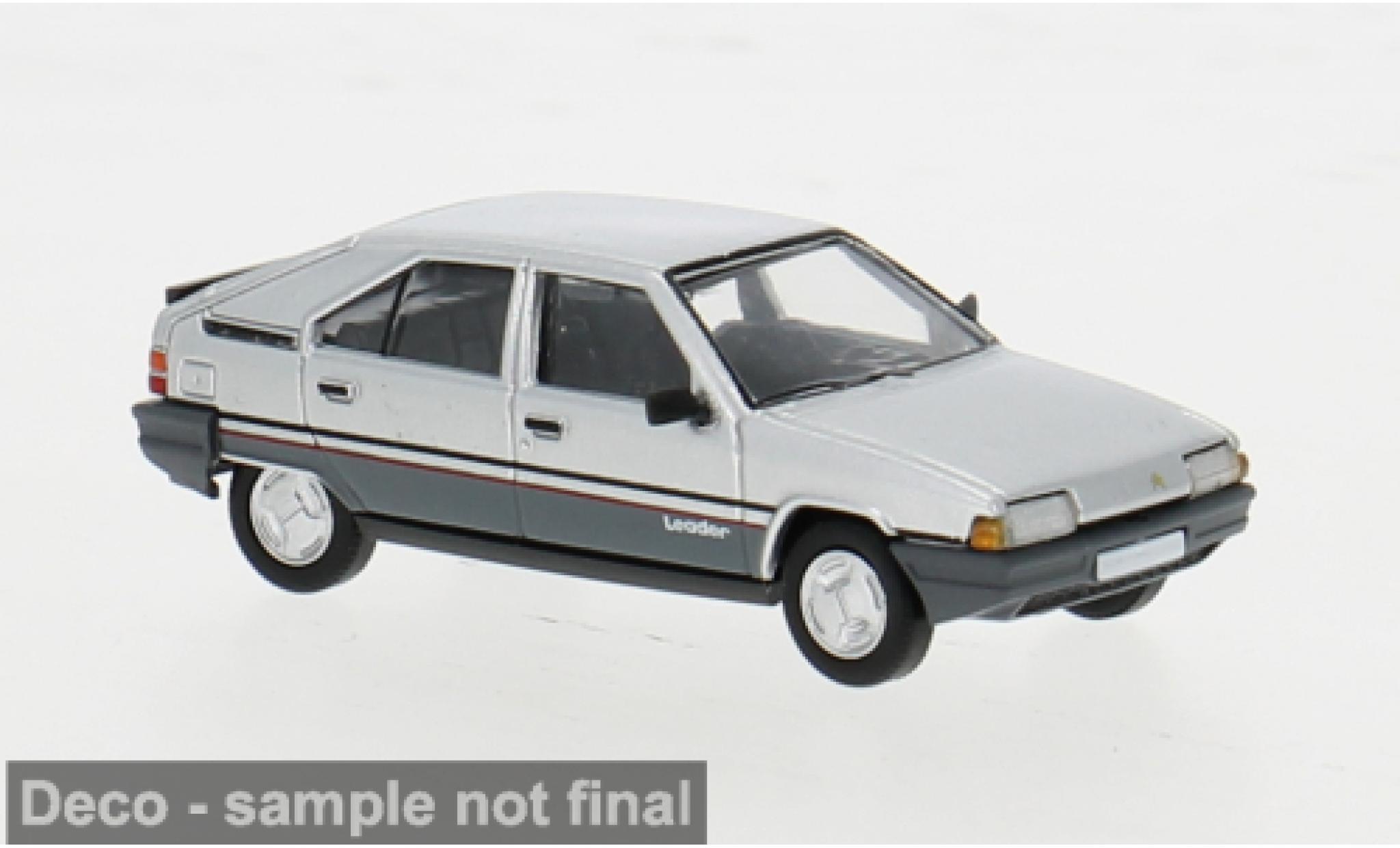 Citroen BX 1/87 PCX87 Leader silber 1982 1:87 modellino in miniatura