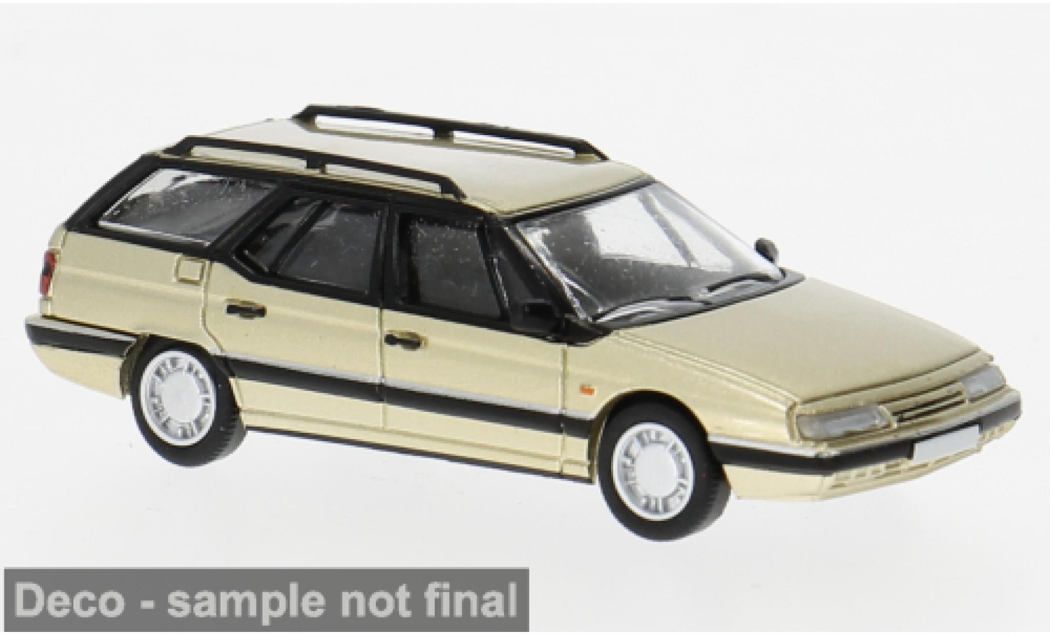 Citroen XM PCX87 Break beige 1991 1:87 modellino in miniatura