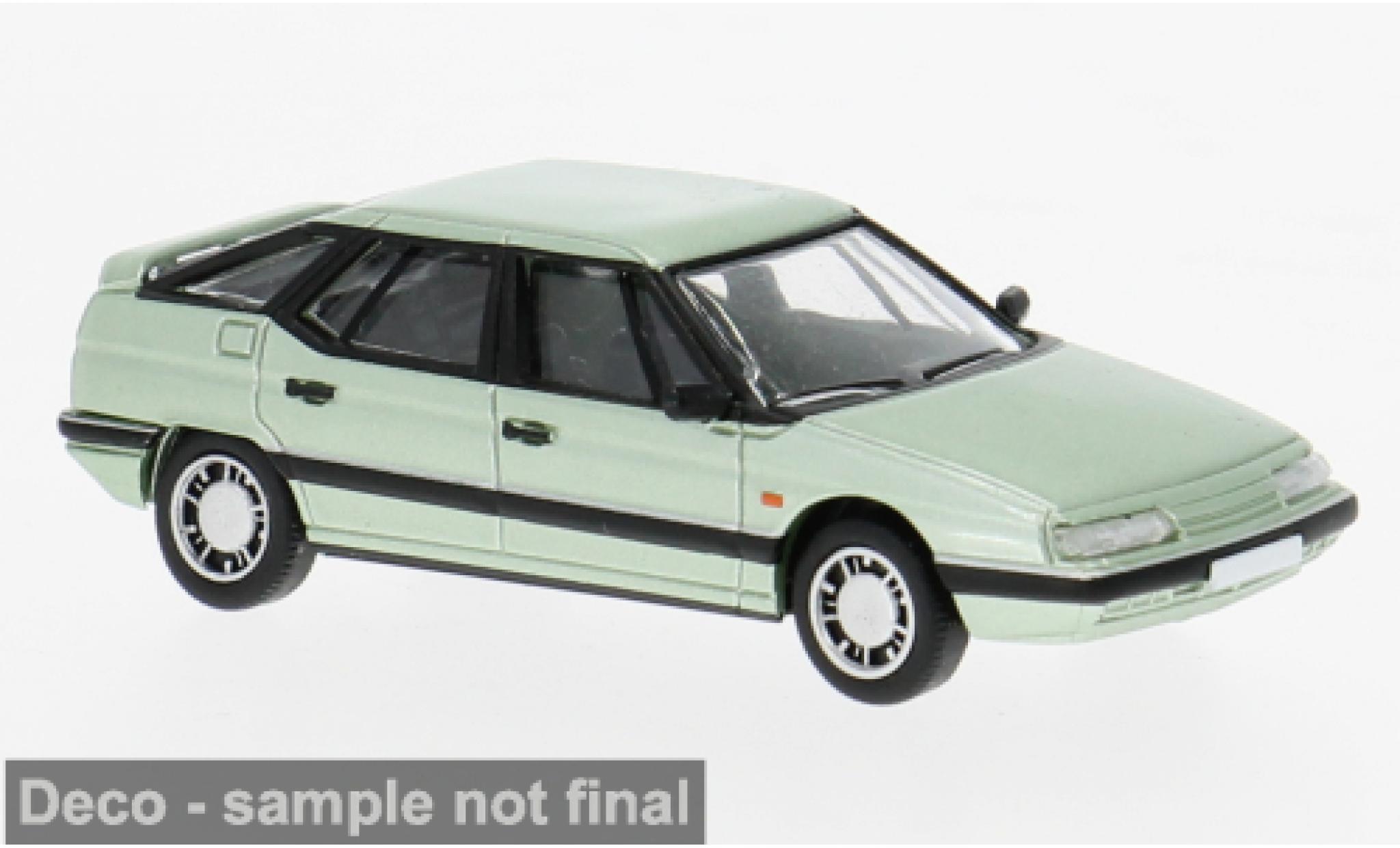 Citroen XM 1/87 PCX87 grün 1989 1:87 modellino in miniatura