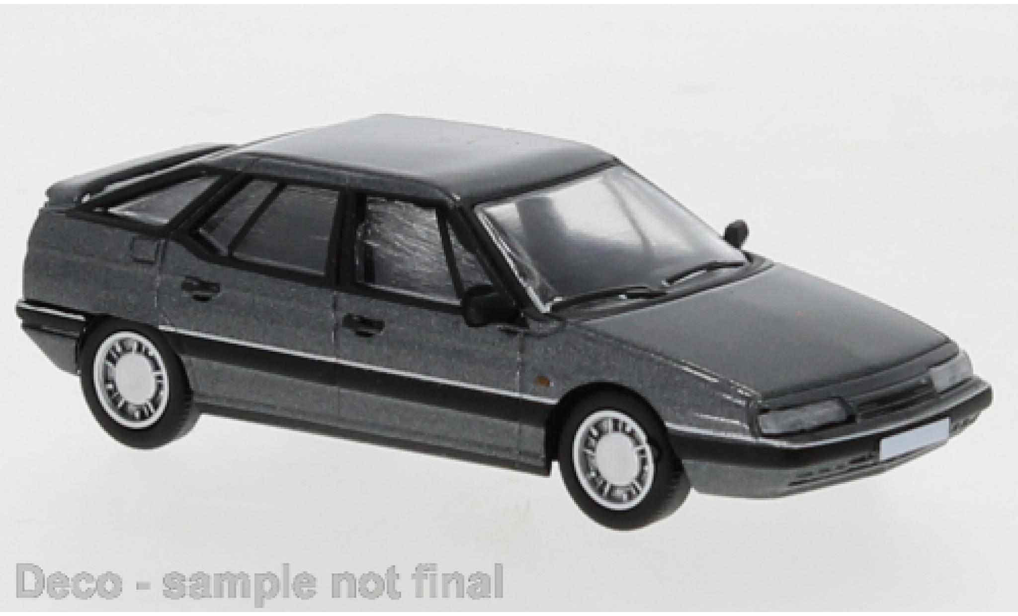Citroen XM 1/87 PCX87 metallico grigio 1989 modellino in miniatura