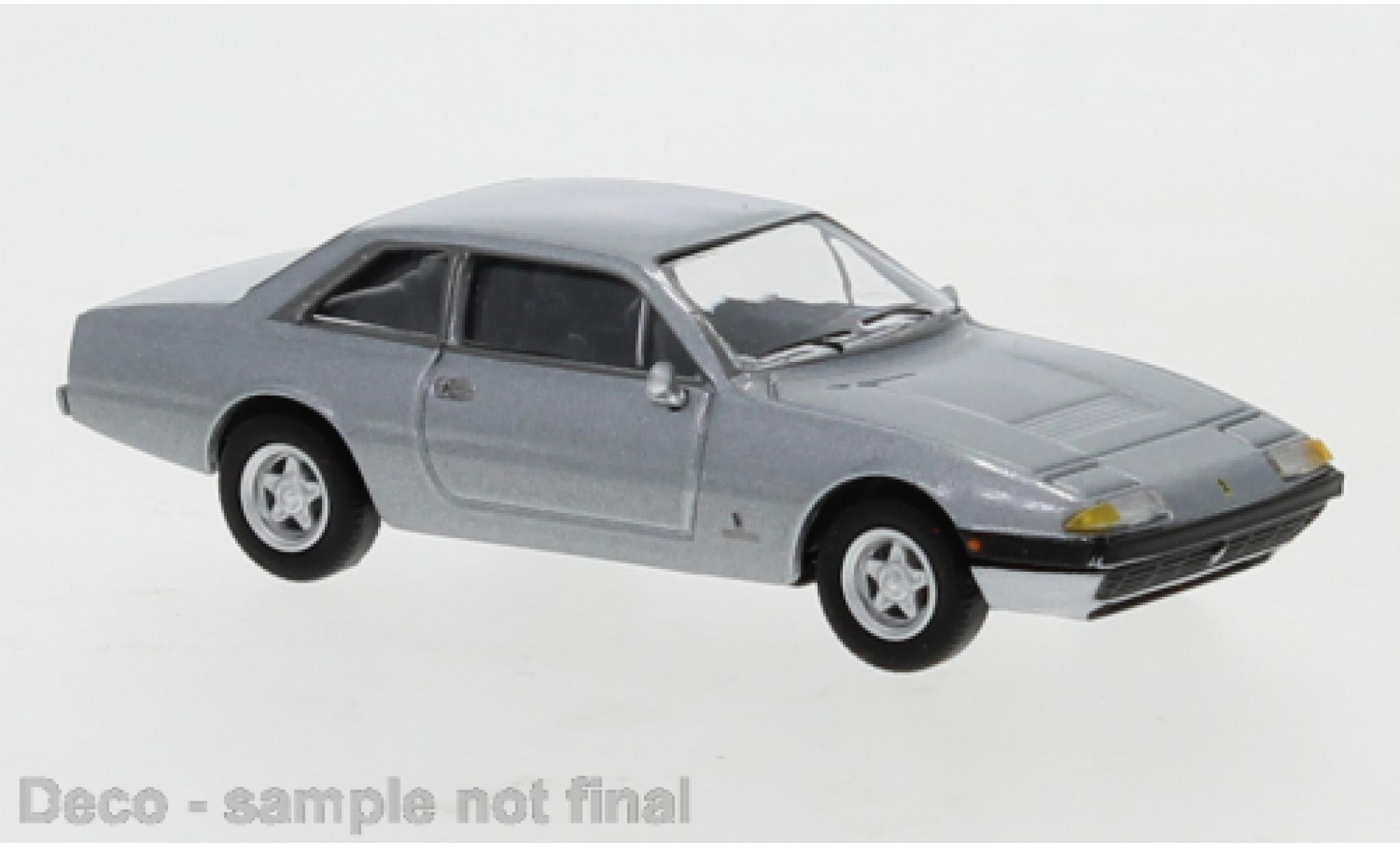 Ferrari 365 1/87 PCX87 GT4 2+2 grigio 1972 modellino in miniatura