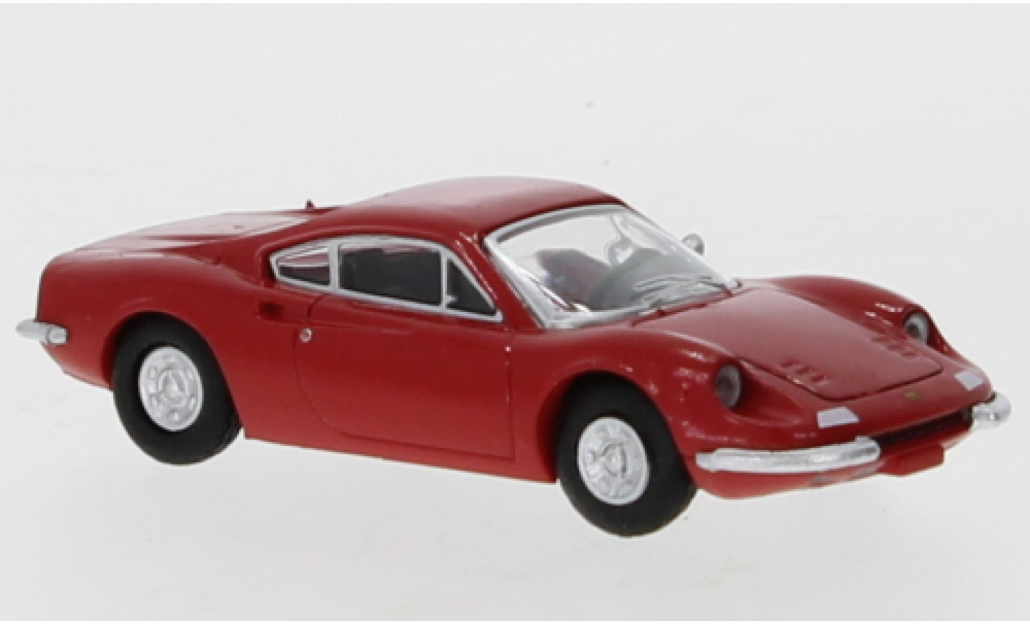 Ferrari Dino 1/87 PCX87 246 GT rosso 1969 modellino in miniatura