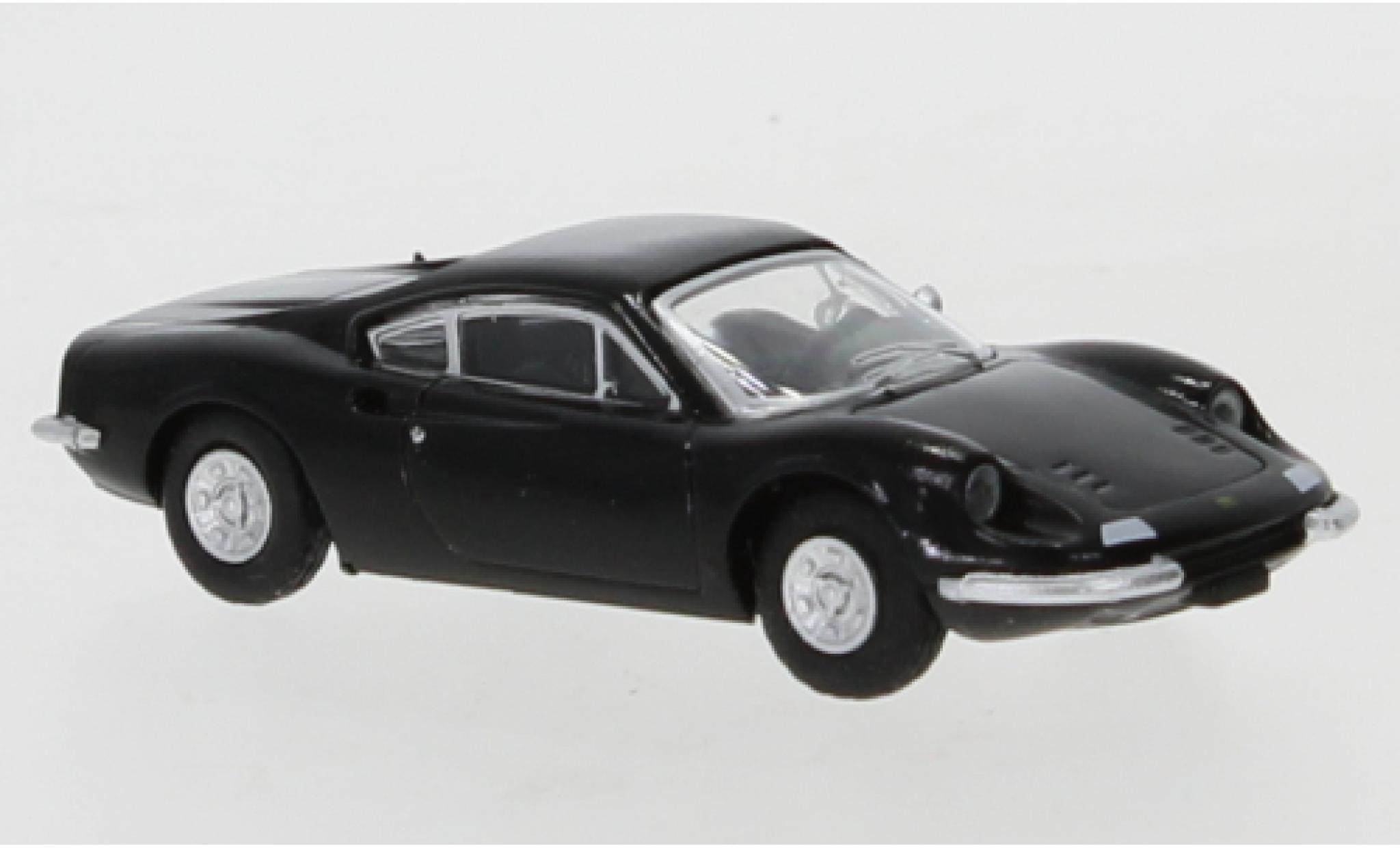 Ferrari Dino 1/87 PCX87 246 GT nero 1969 modellino in miniatura