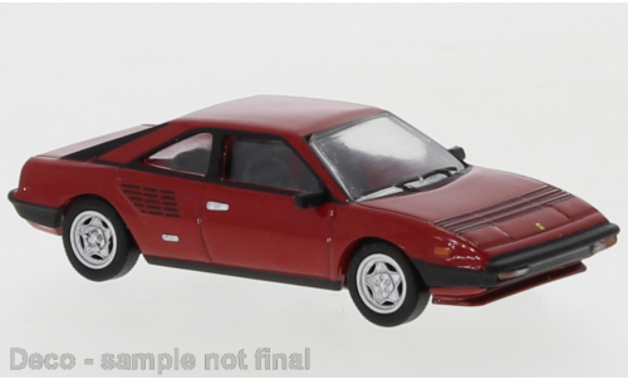Ferrari Mondial 1/87 PCX87 rosso 1980 modellino in miniatura
