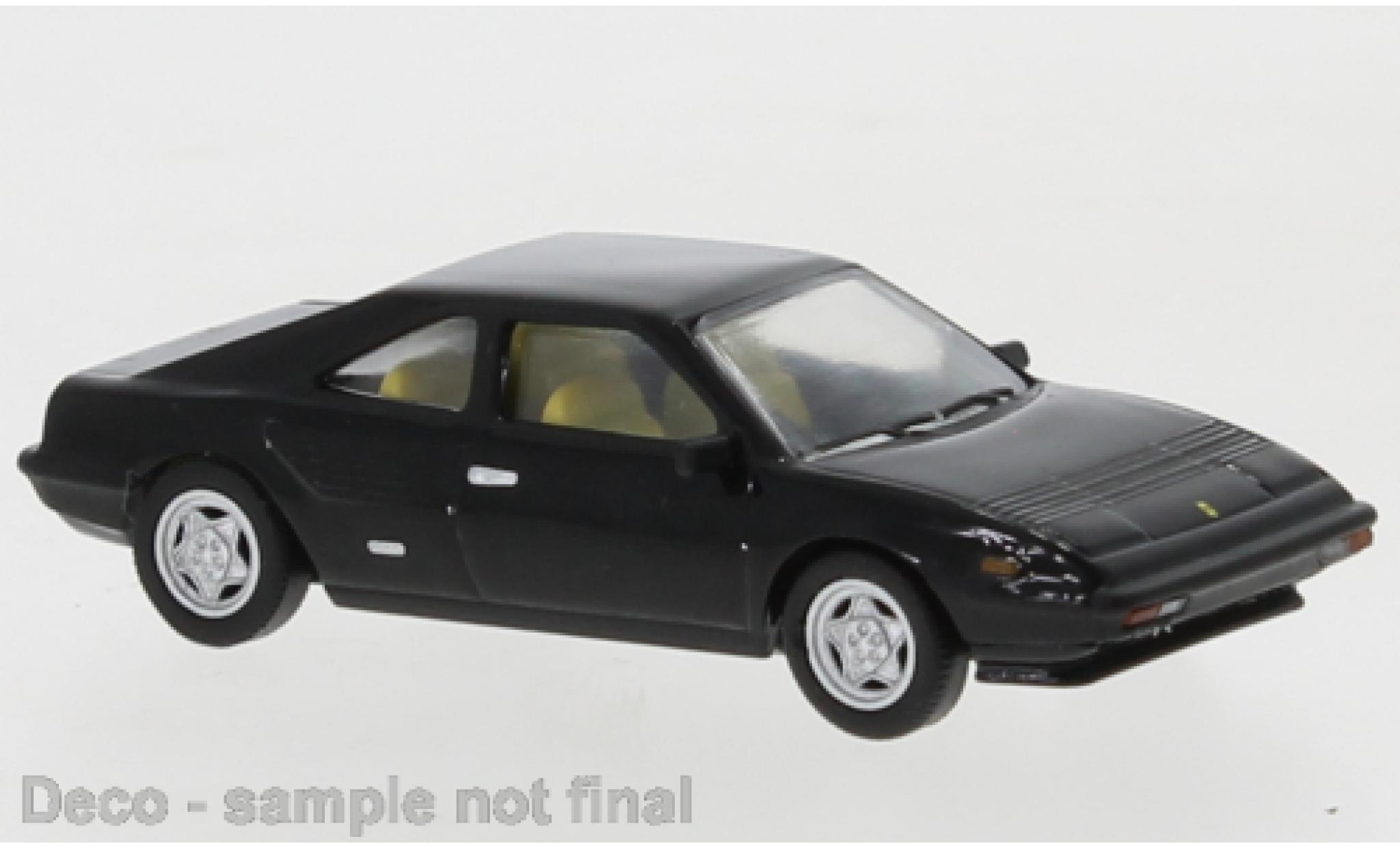 Ferrari Mondial 1/87 PCX87 nero 1980 modellino in miniatura