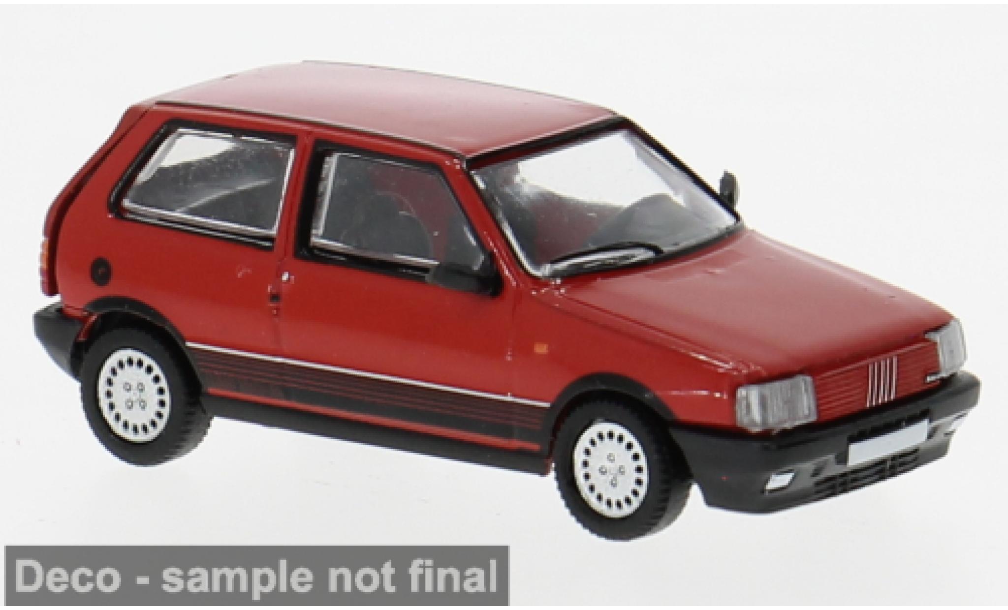 Fiat Uno PCX87 Turbo i.e rot 1983 1:87 modellino in miniatura