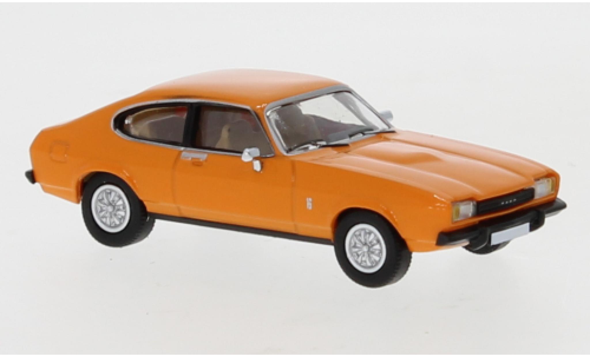 Ford Capri 1/87 PCX87 MK II orange 1974 modellino in miniatura