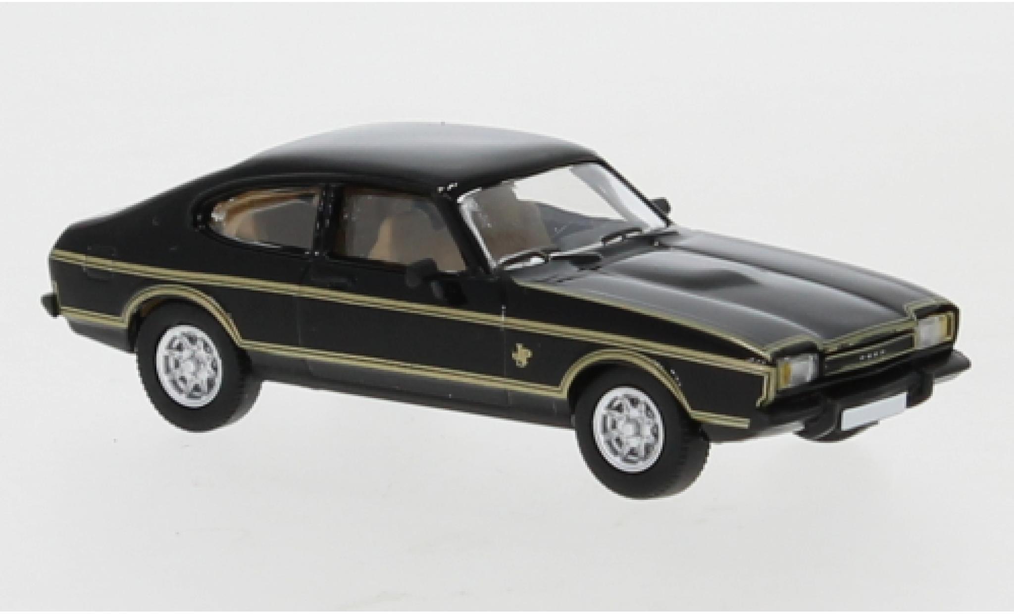 Ford Capri 1/87 PCX87 MK II nero/Dekor 1974 modellino in miniatura