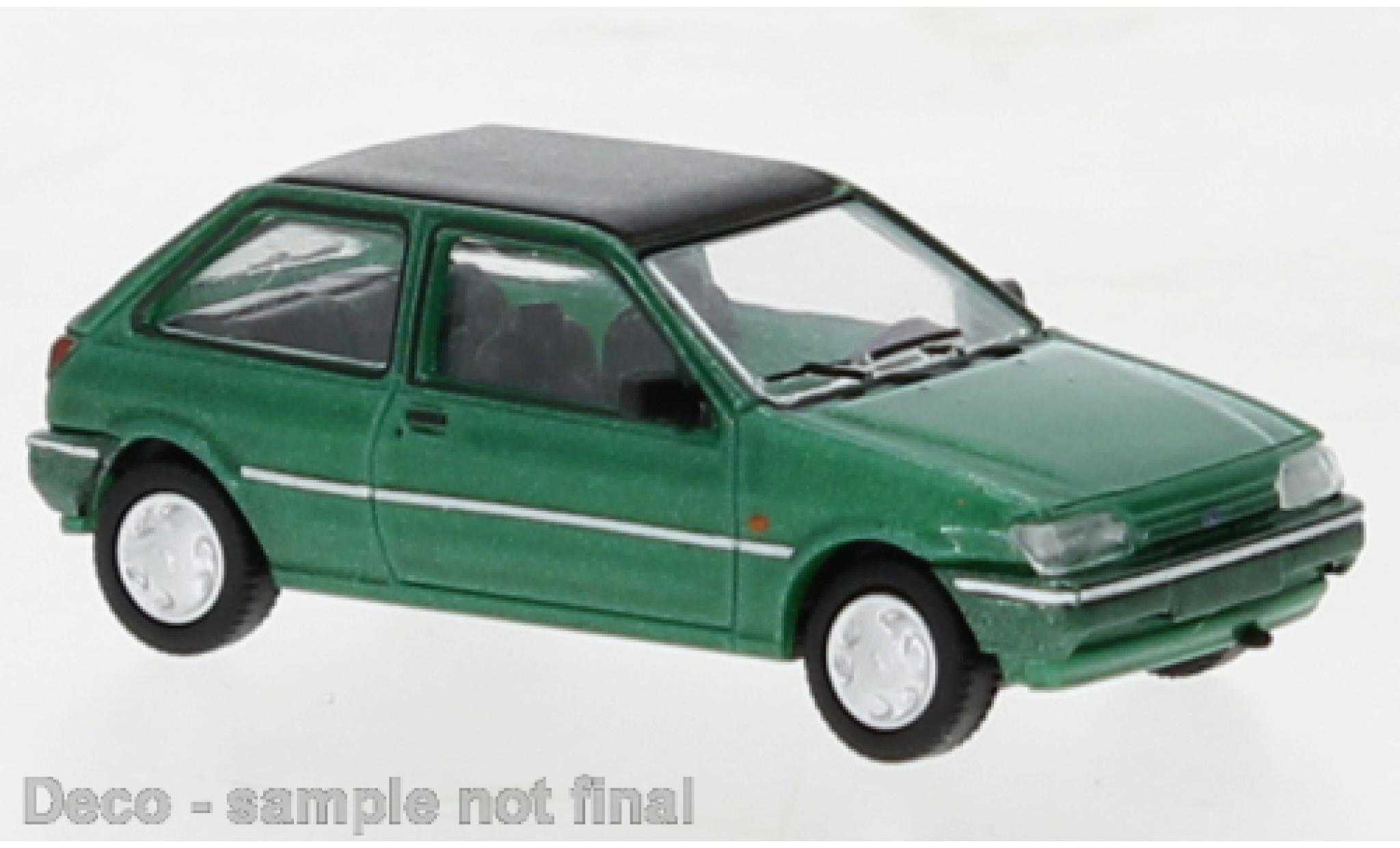Ford Fiesta 1/87 PCX87 MK III Calypso metallise grün 1993 1:87 modellino in miniatura