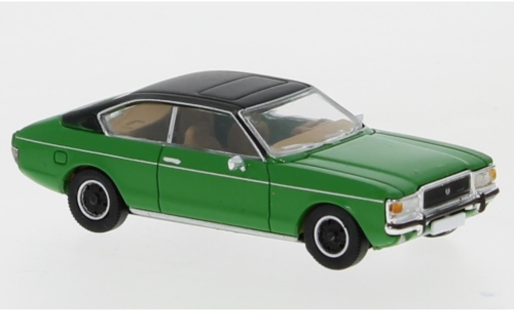 Ford Granada 1/87 PCX87 MK I Coupe verde/matt-nero 1974 modellino in miniatura