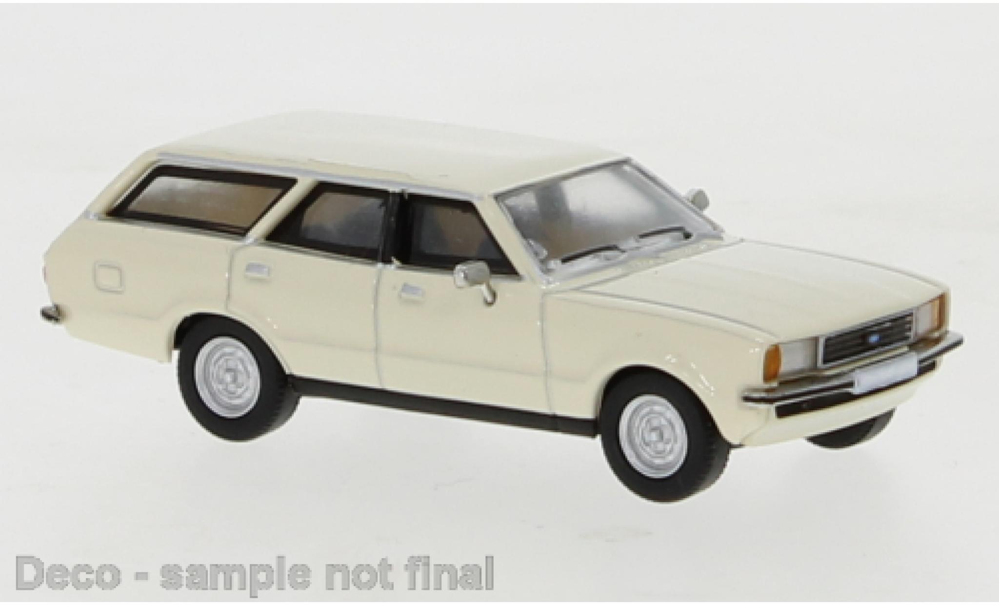 Ford Taunus 1/87 PCX87 TC 2 Turnier beige 1976 modellino in miniatura