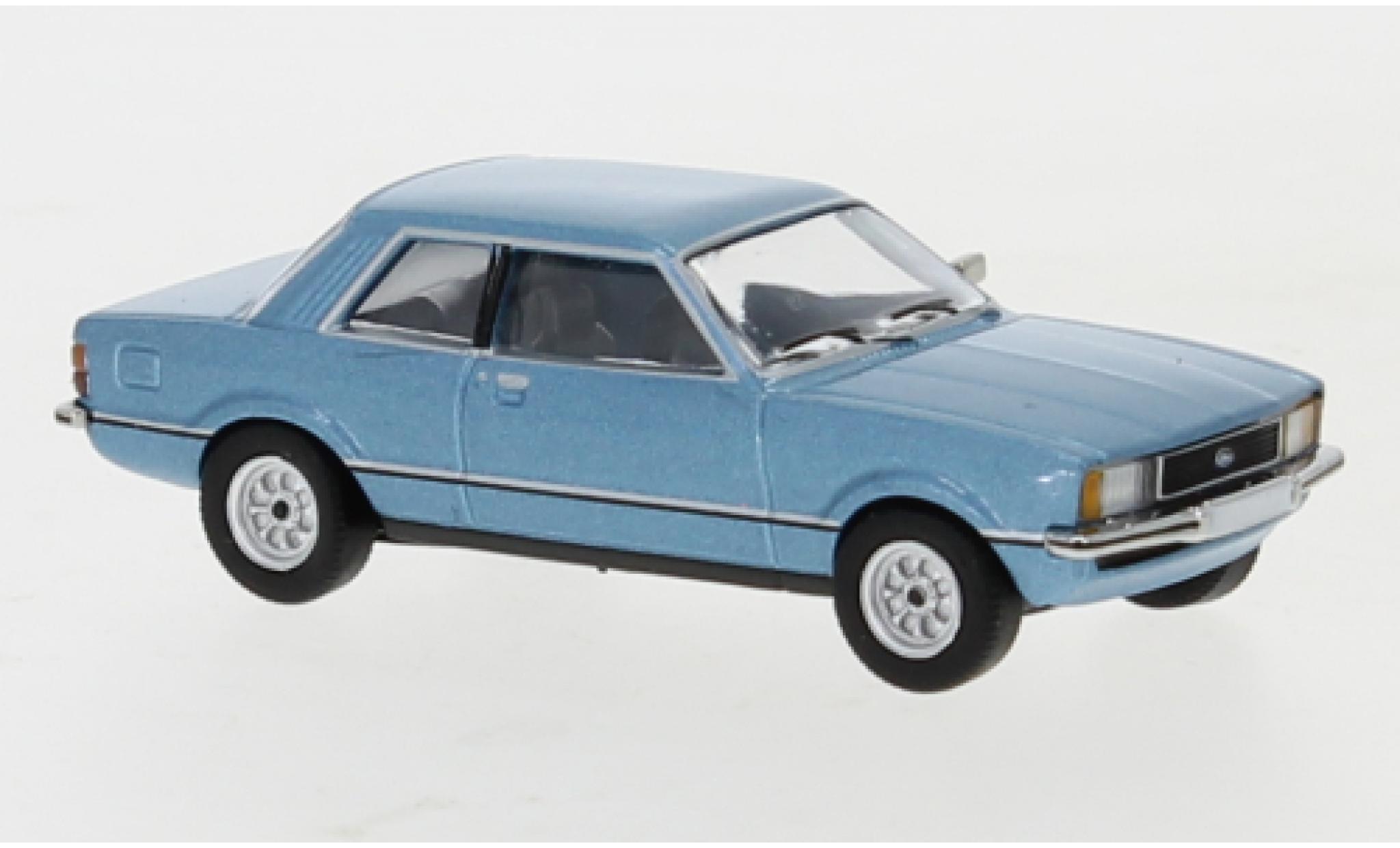 Ford Taunus 1/87 PCX87 TC2 metallico blu 1976 modellino in miniatura