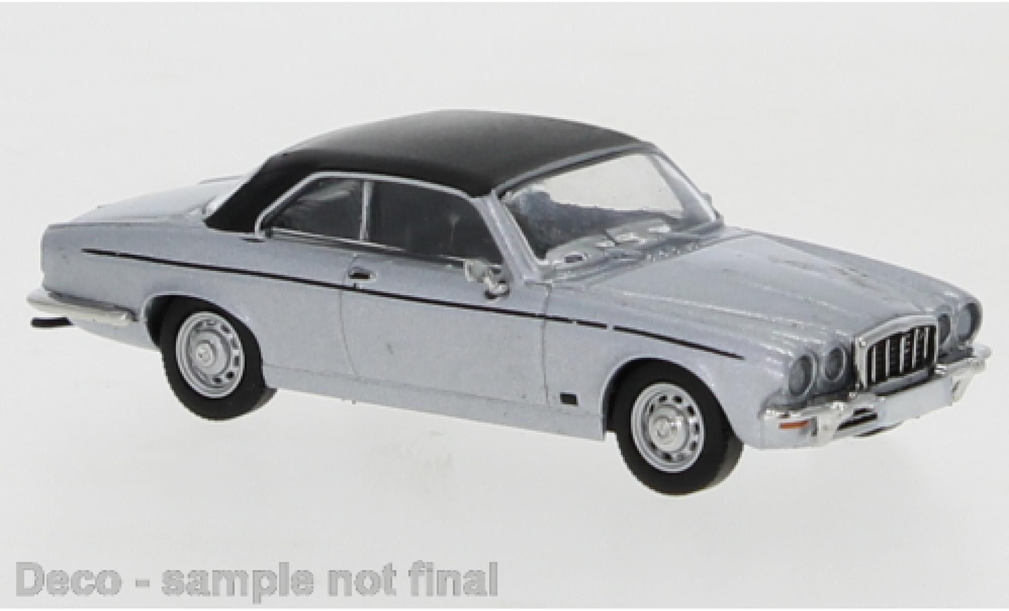 Jaguar XJ 1/87 PCX87 -C grigio/matt-nero 1973 modellino in miniatura