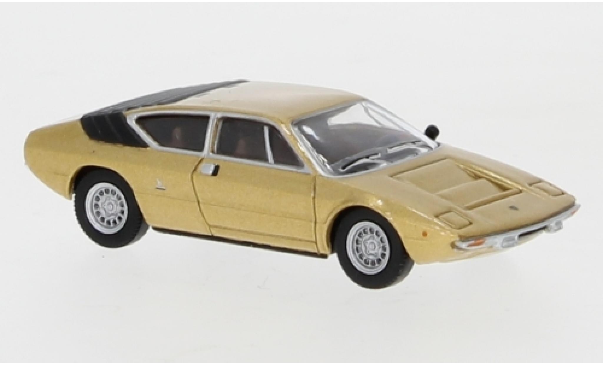 Lamborghini Urraco 1/87 PCX87 metallico gold 1973 modellino in miniatura