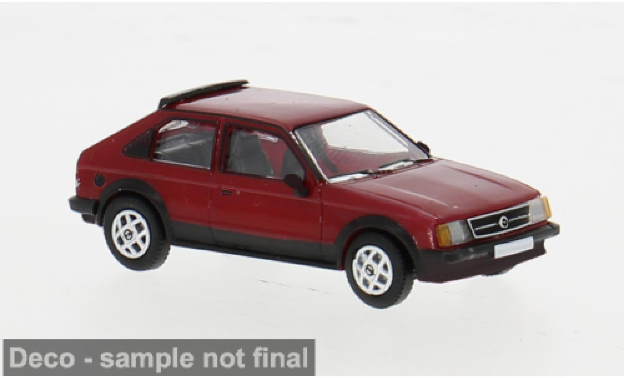Opel Kadett 1/87 PCX87 D SR rot 1980 1:87 modellino in miniatura