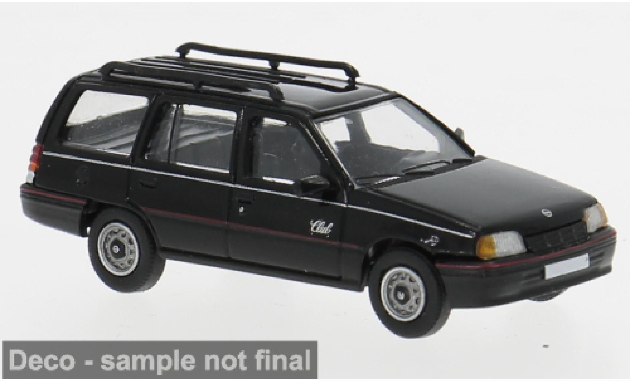 Opel Kadett PCX87 E Caravan schwarz 1989 1:87 modellino in miniatura