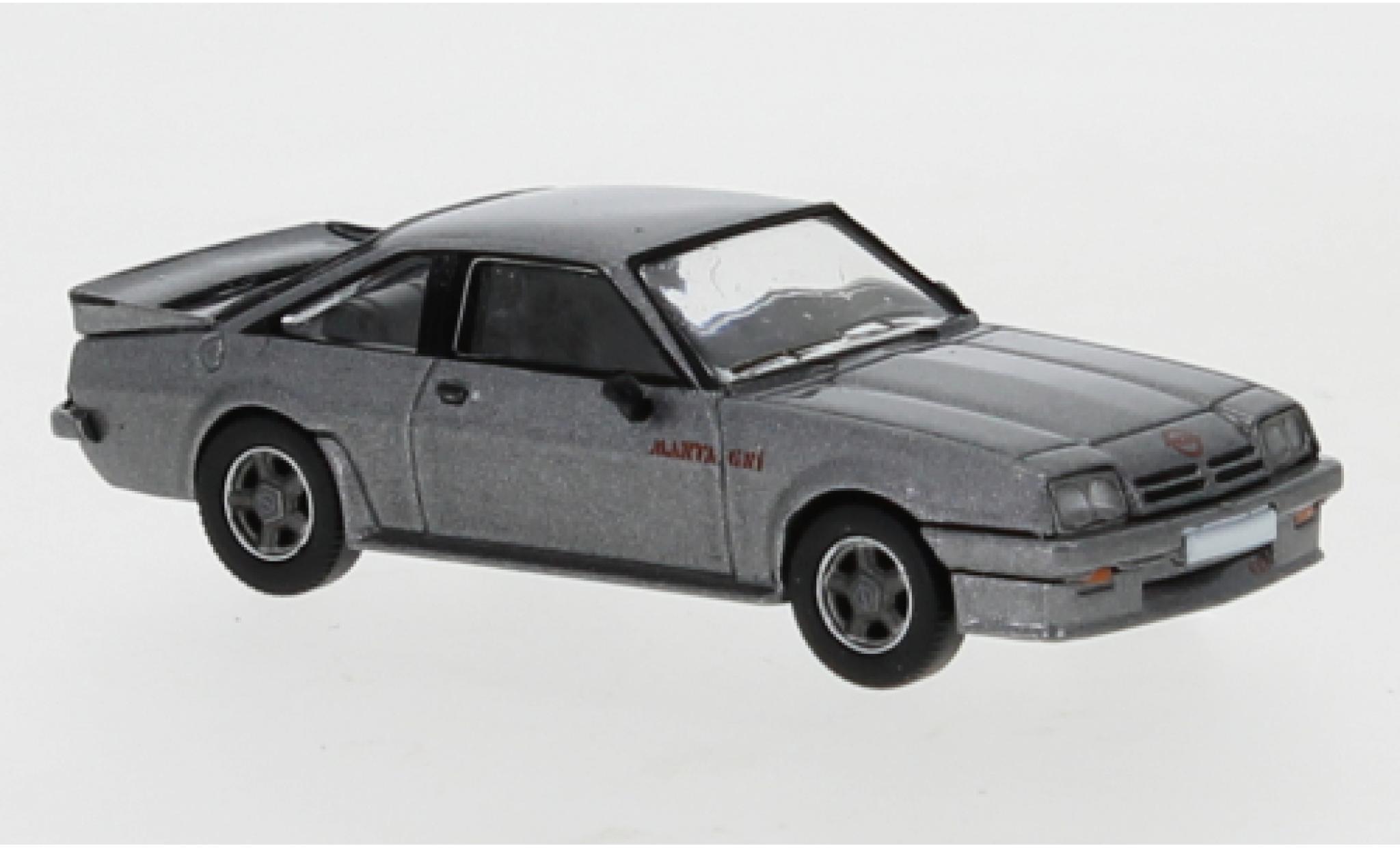 Opel Manta 1/87 PCX87 B GSI metallico grigio 1984 modellino in miniatura