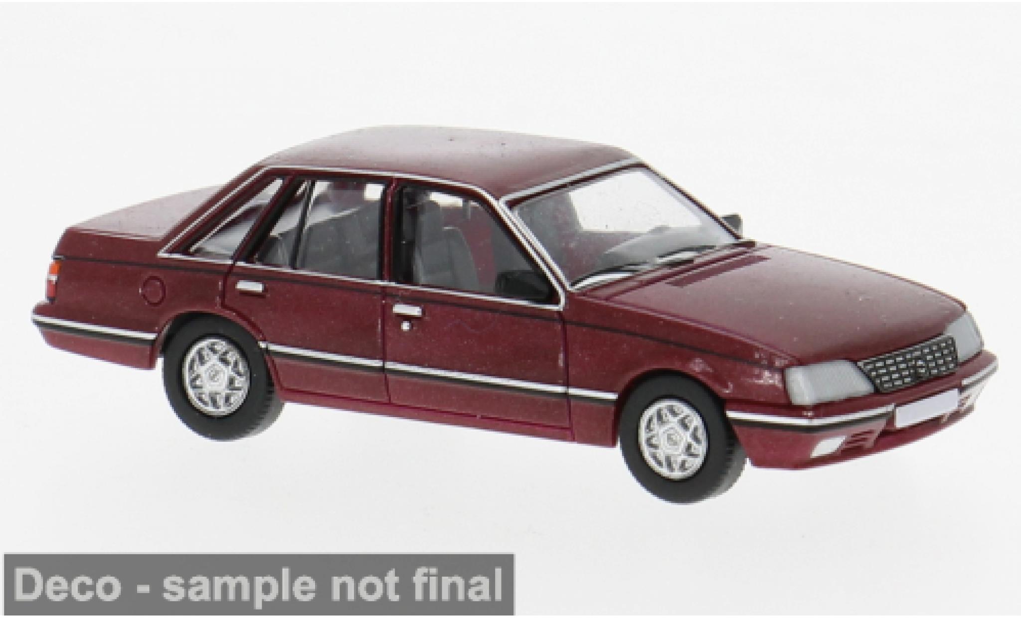 Opel Senator 1/87 PCX87 A2 rot 1982 1:87 modellino in miniatura