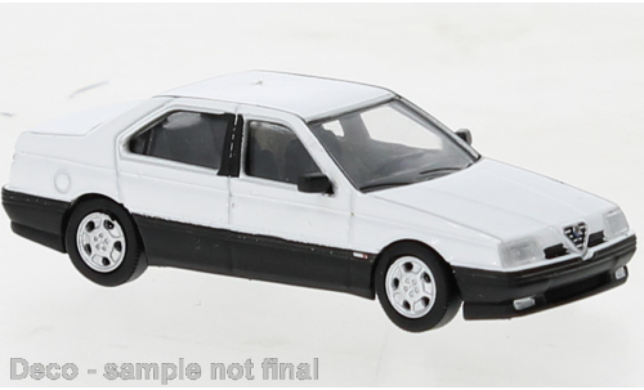 Alfa Romeo 164 1/87 PCX87 bianco 1987 modellino in miniatura