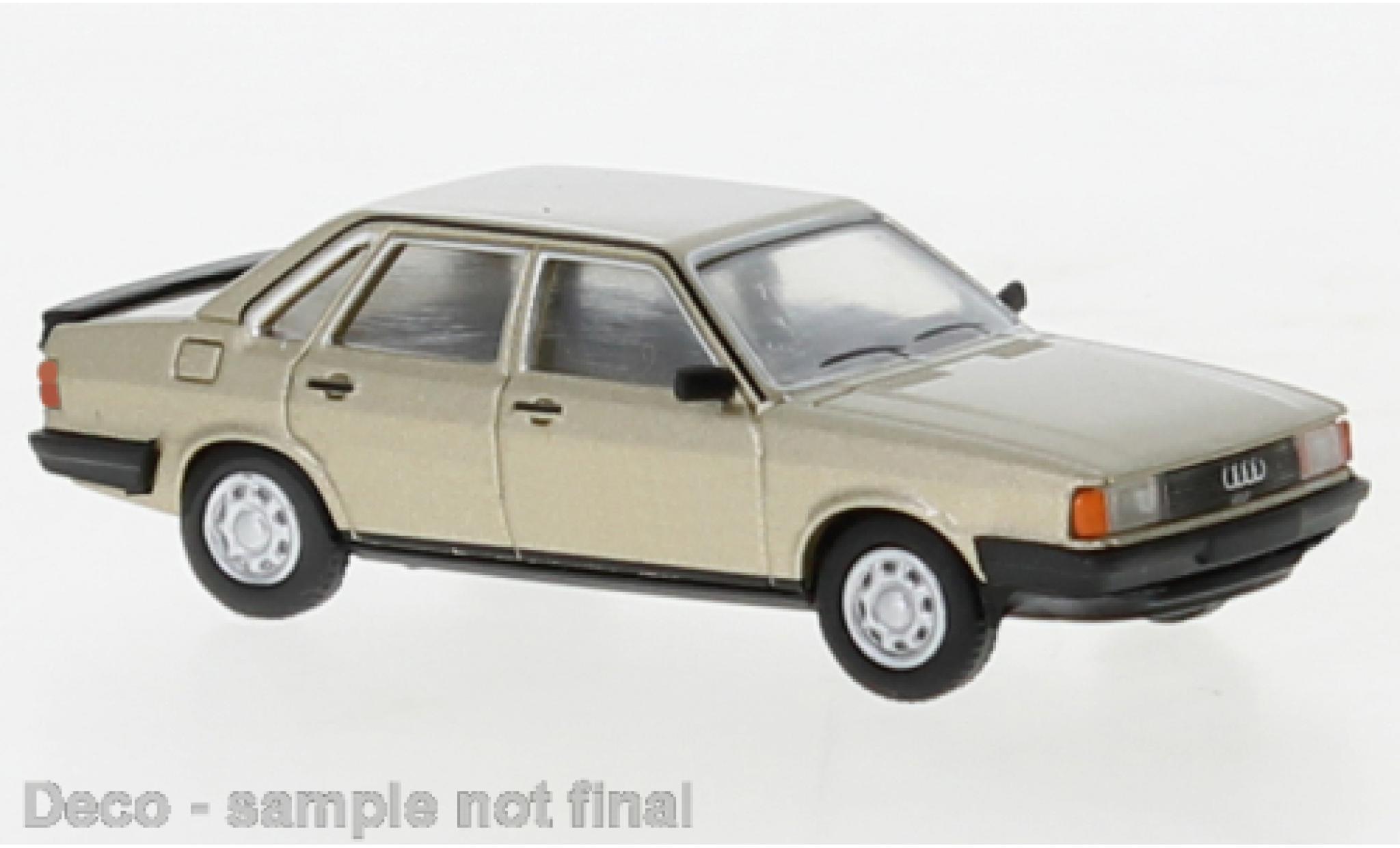 Audi 80 1/87 PCX87 (B2) metallise marroneee 1978 modellino in miniatura