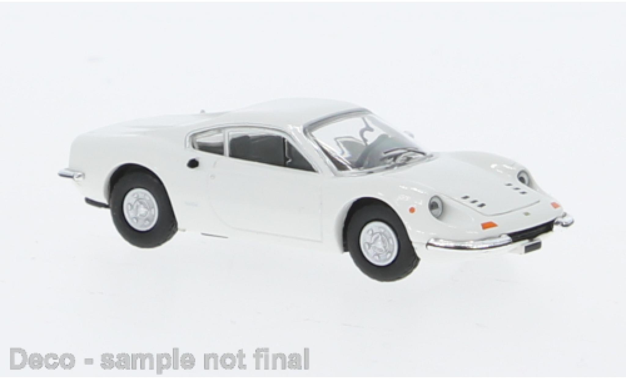 Ferrari Dino 1/87 PCX87 246 GT bianco 1969 modellino in miniatura
