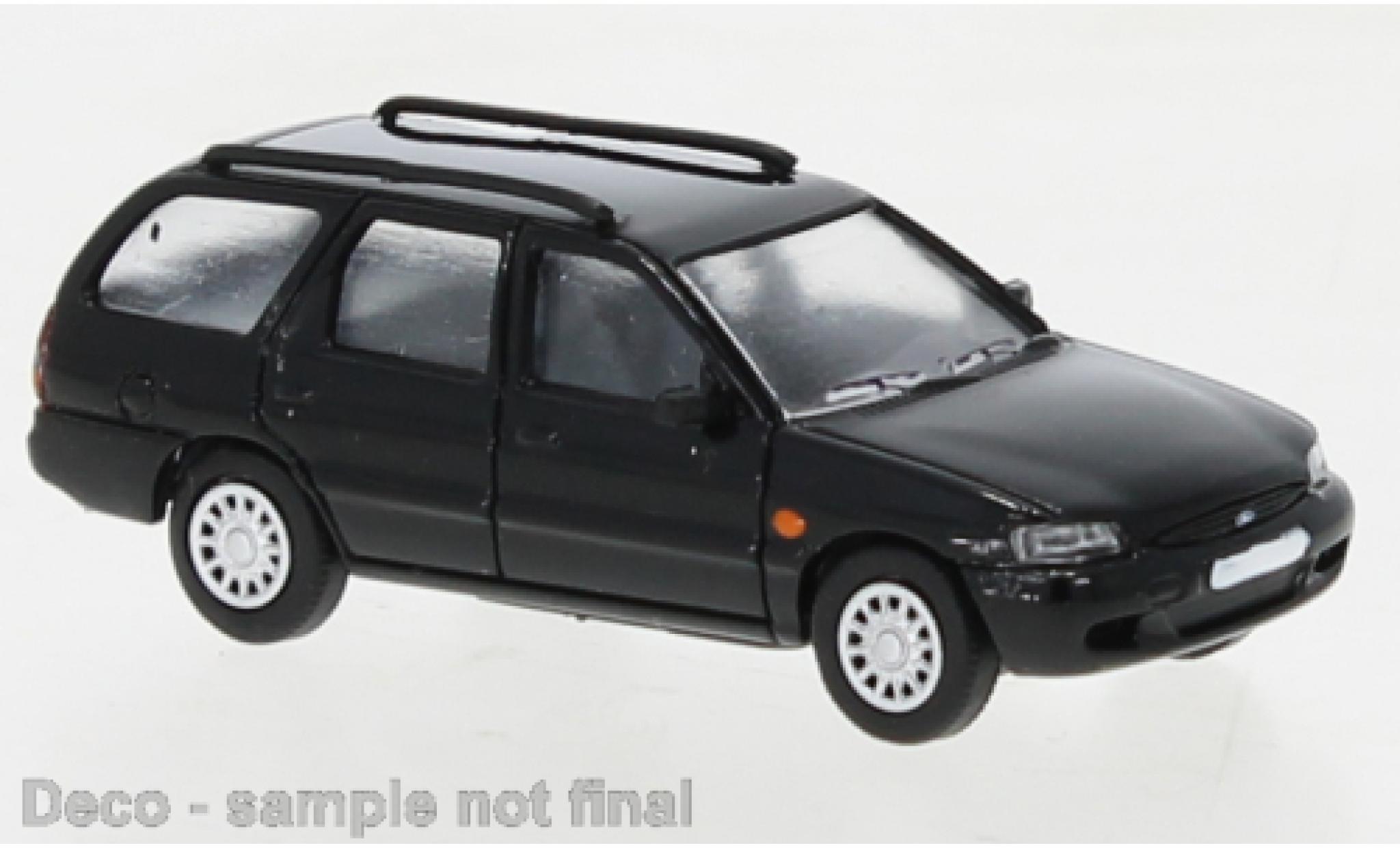 Ford Escort 1/87 PCX87 MK VII Turnier nero 1995 modellino in miniatura