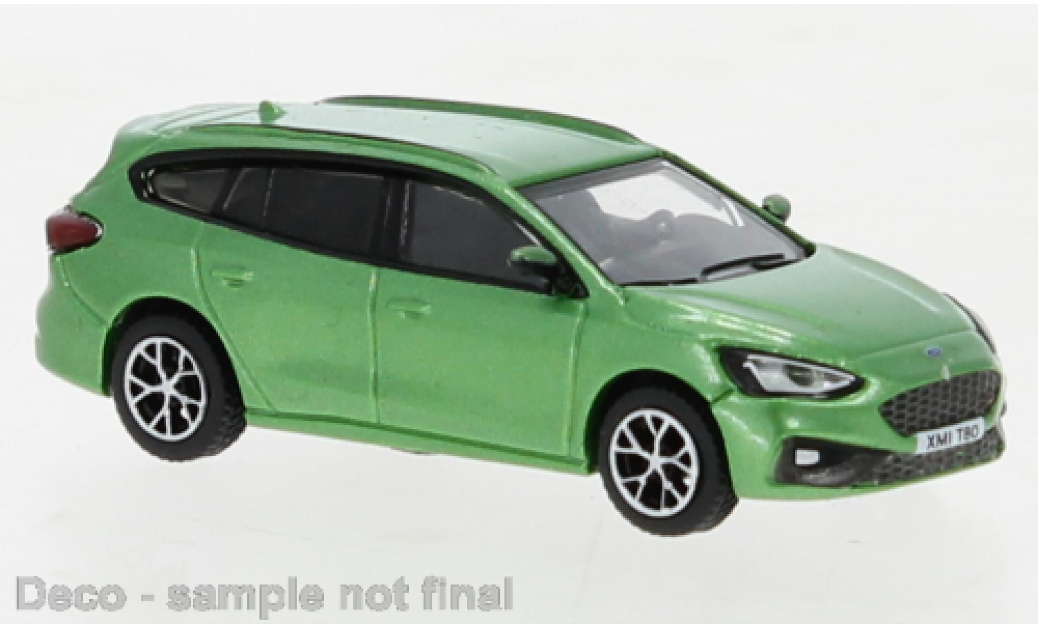 Ford Focus 1/87 PCX87 Turnier ST metallise verde 2020 modellino in miniatura