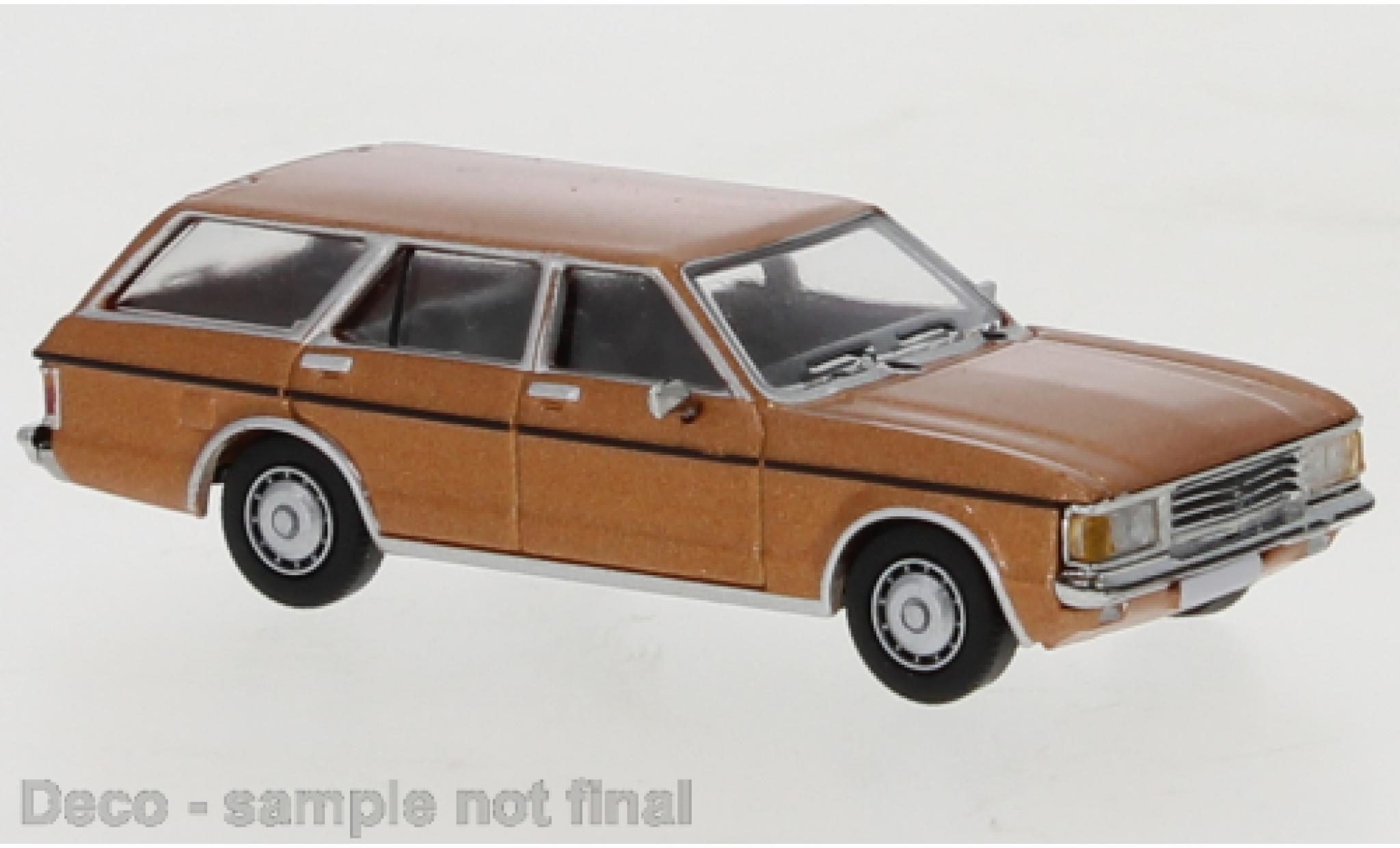 Ford Granada 1/87 PCX87 MK I Turnier kupfer 1974 modellino in miniatura