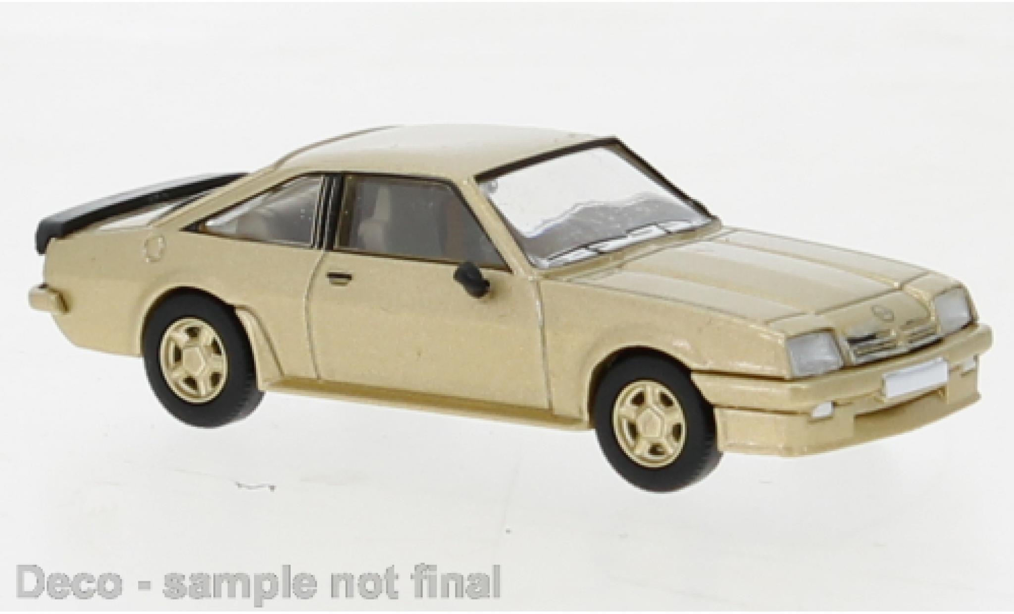 Opel Manta 1/87 PCX87 B GSI metallise beige 1984 modellino in miniatura